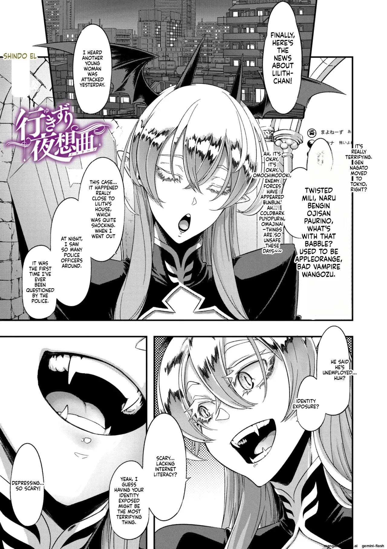Chance Encounter Nocturne No. 2 page 1