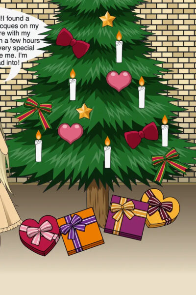 Christmas Girl Celebrates Christmas - Merry Christmas 1 page 1