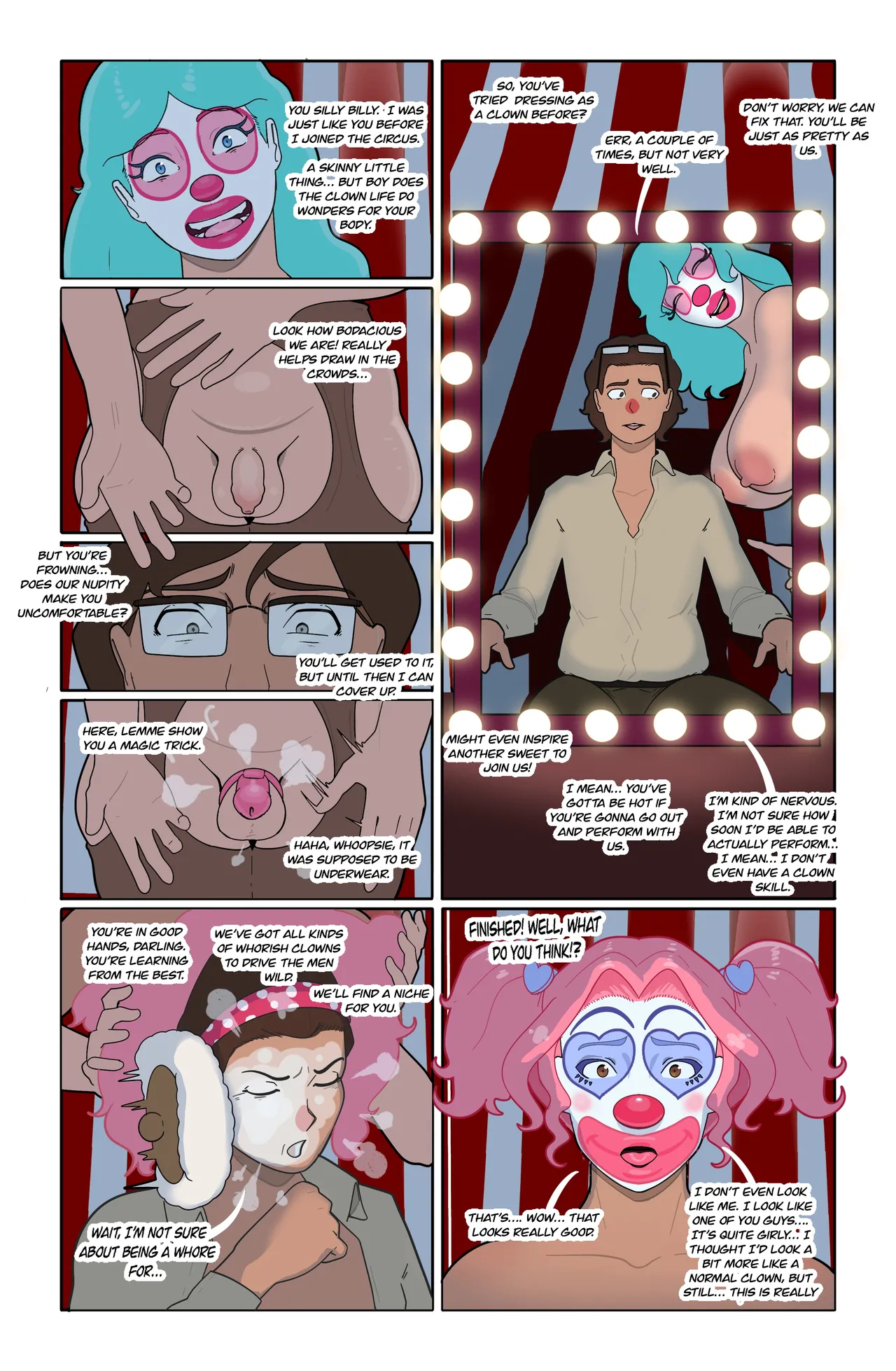 Clownification page 15