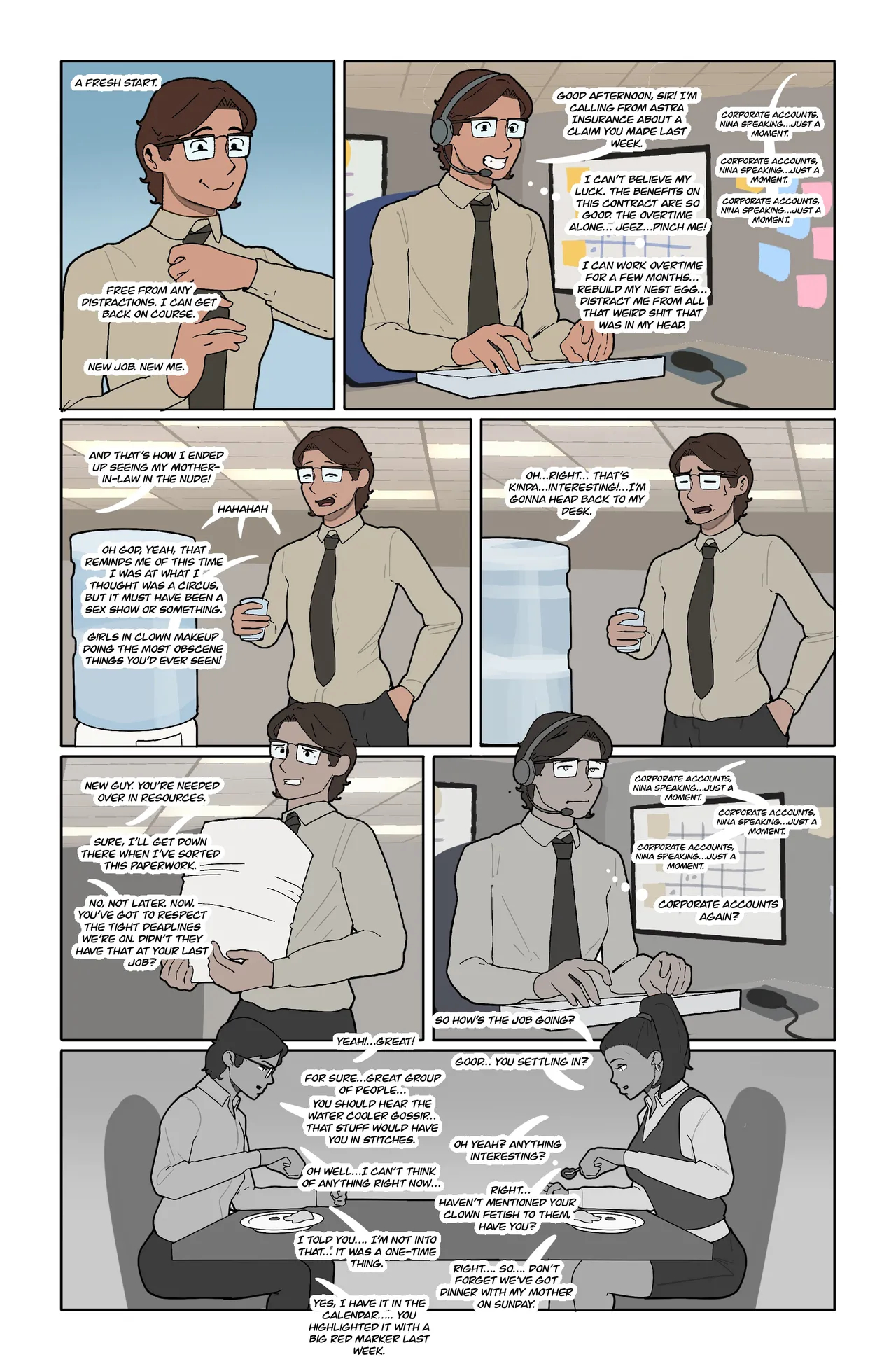 Clownification page 21