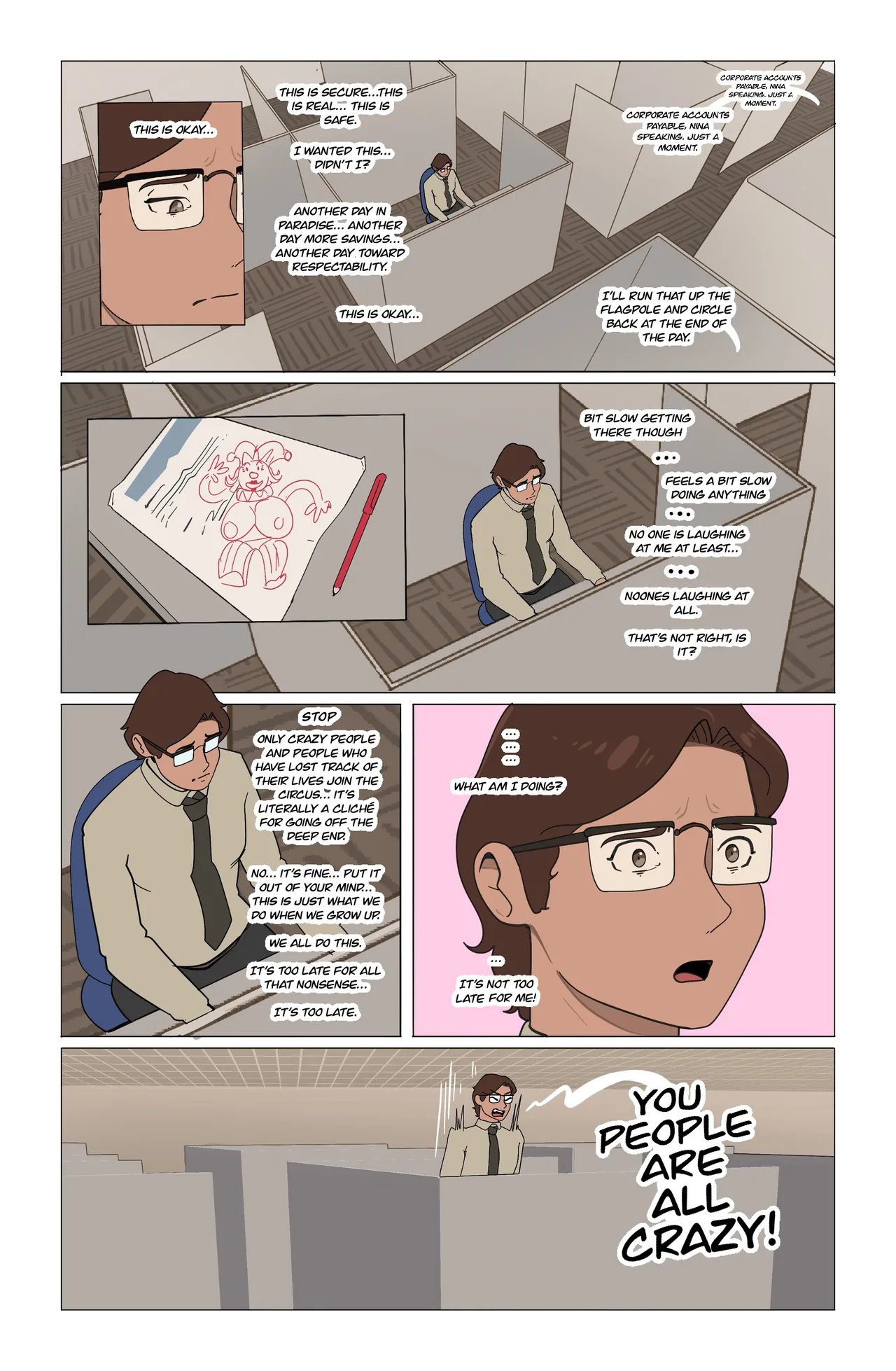 Clownification page 22