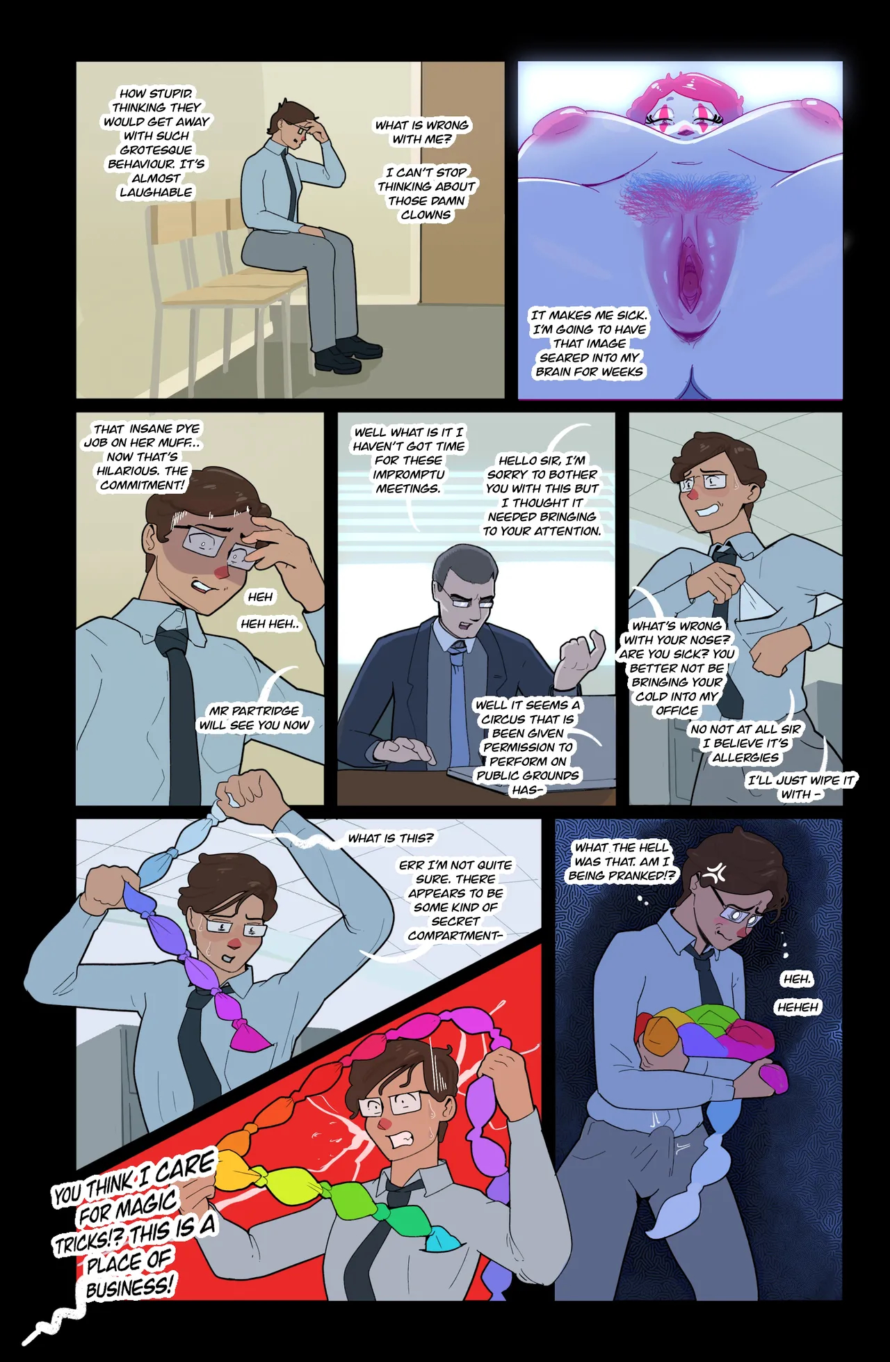 Clownification page 3