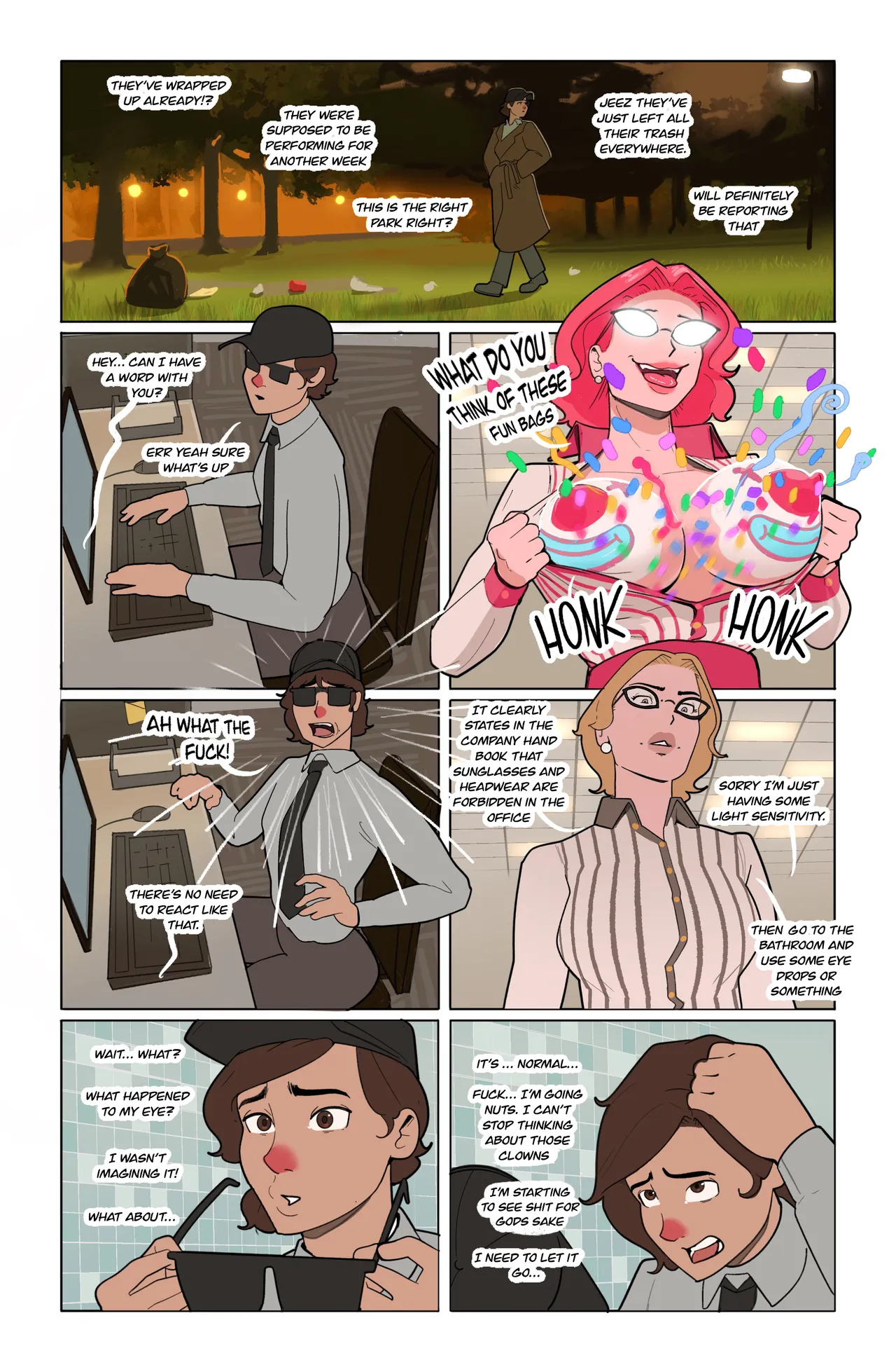 Clownification page 5