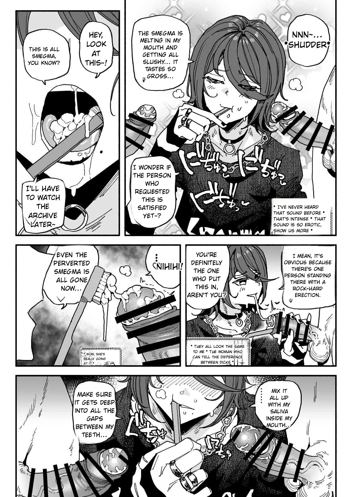 Cock-sniffing Streamer: You Can't Go Home Until It's Clean page 12