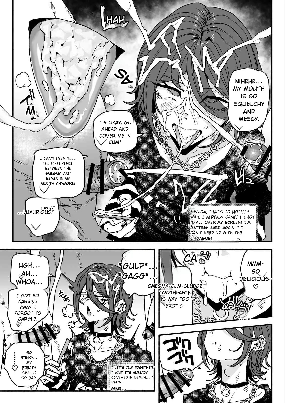 Cock-sniffing Streamer: You Can't Go Home Until It's Clean page 13