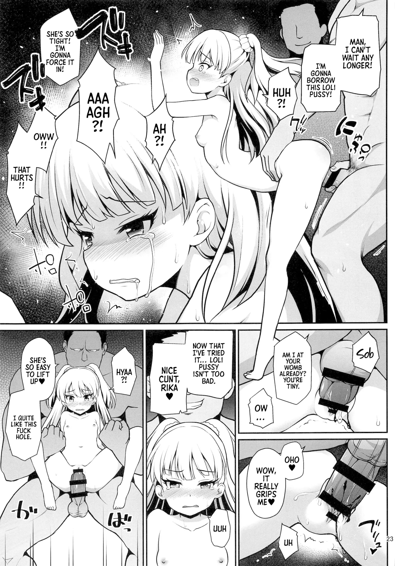 Compulsory Photoshoot - Active High School Girl Idol Gets Gang Raped =tb= page 22