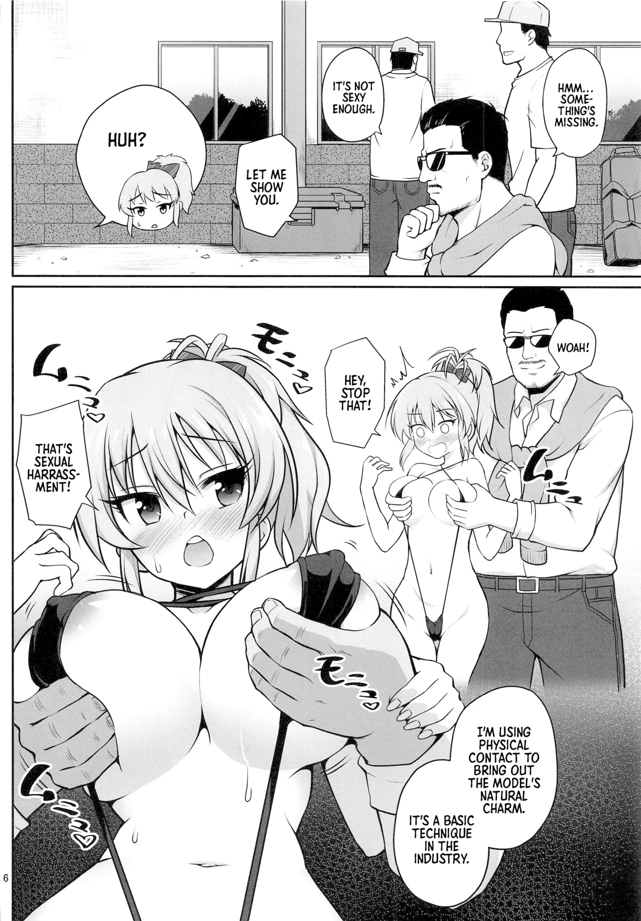 Compulsory Photoshoot - Active High School Girl Idol Gets Gang Raped =tb= page 5