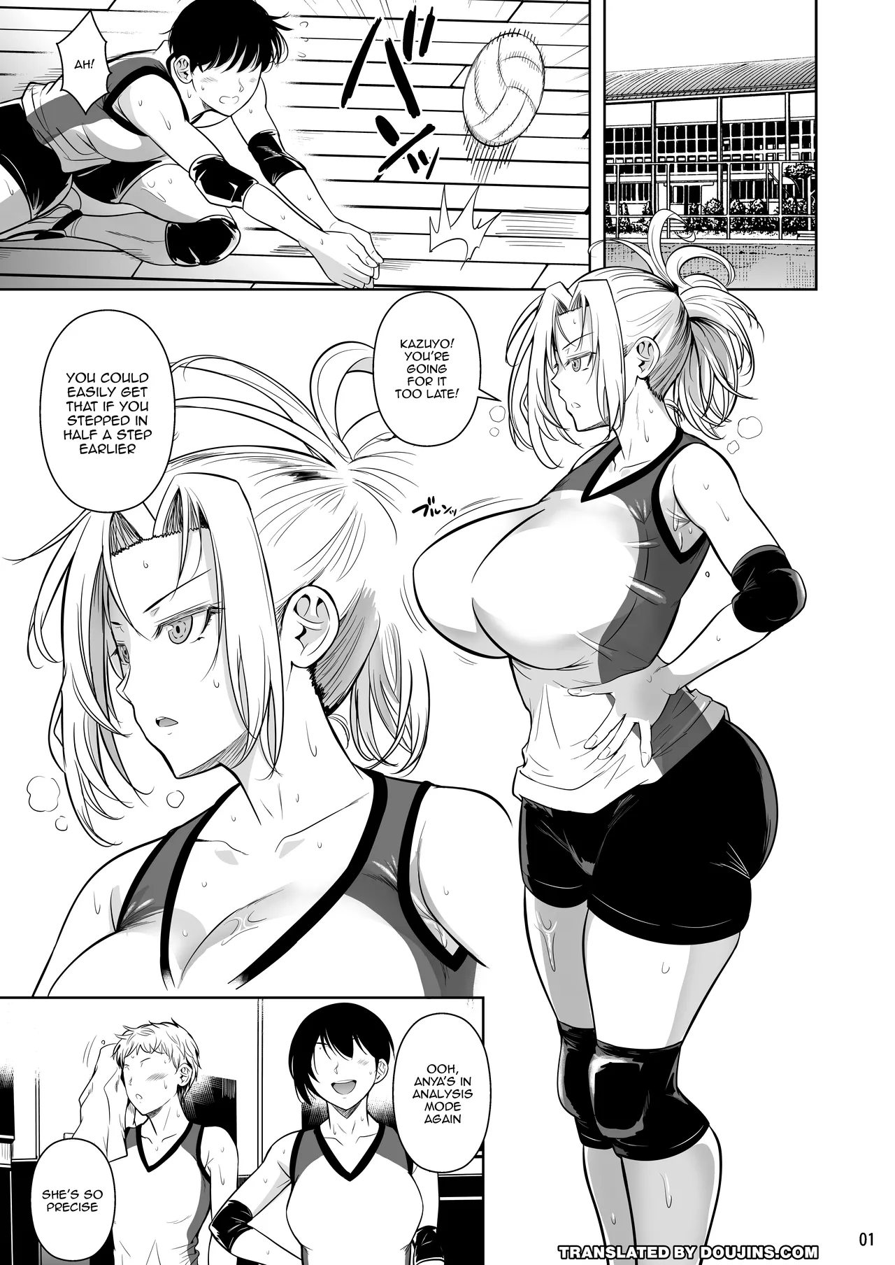 Covered In Sweat 2 - The Firgid Woman Who Definitely Isn't Feeling Good ~but When She Is, Her Russian Comes Out~ page 2