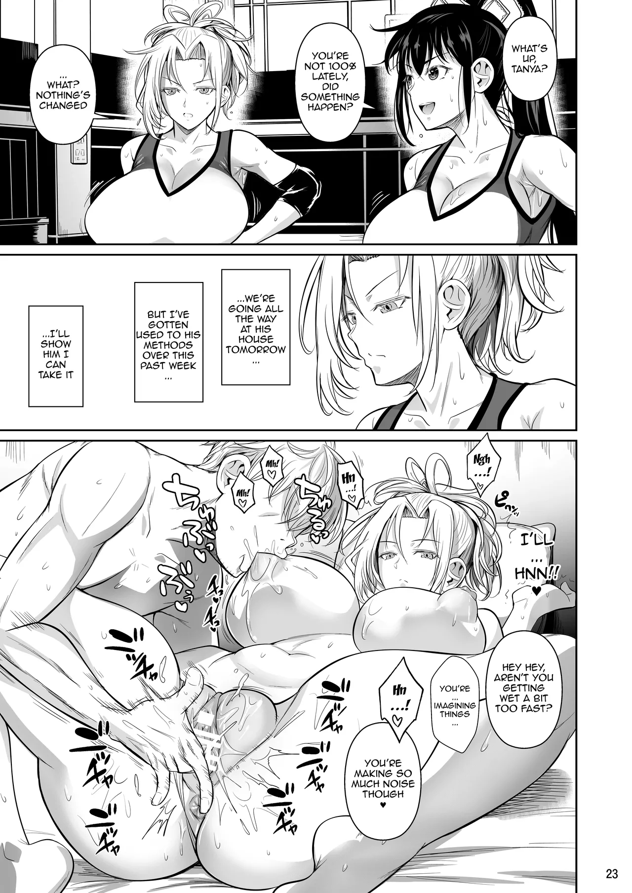 Covered In Sweat 2 - The Firgid Woman Who Definitely Isn't Feeling Good ~but When She Is, Her Russian Comes Out~ page 24