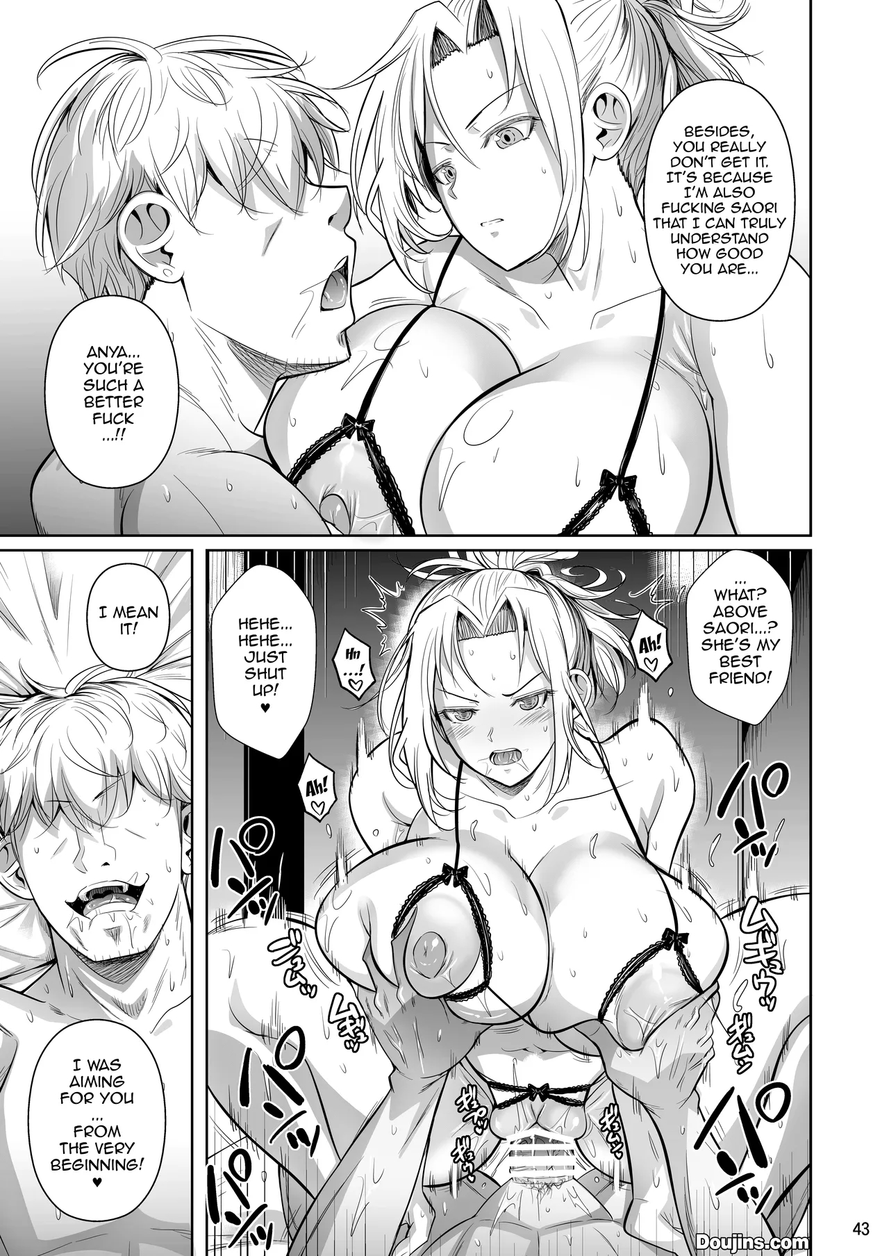 Covered In Sweat 2 - The Firgid Woman Who Definitely Isn't Feeling Good ~but When She Is, Her Russian Comes Out~ page 44