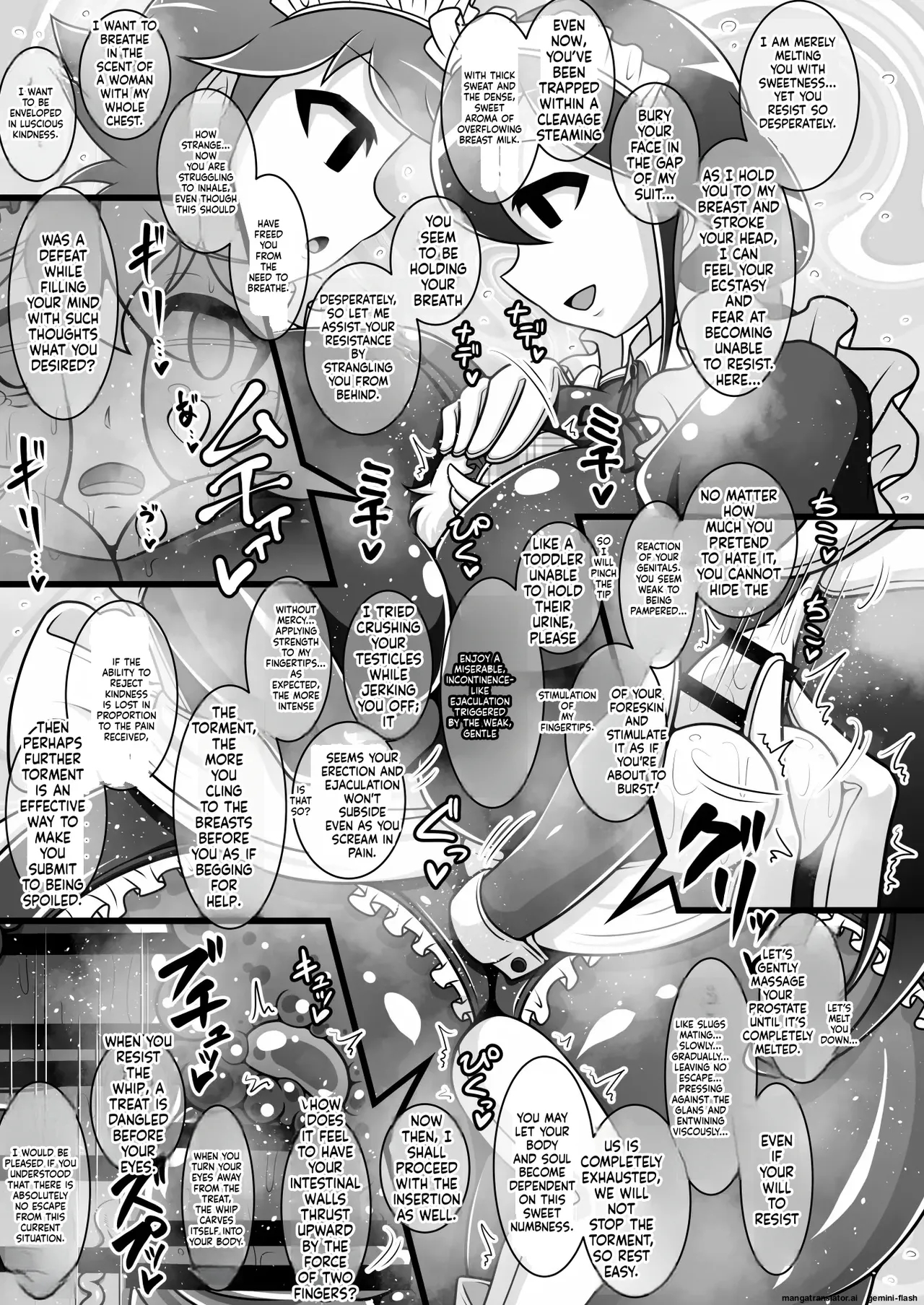 Dosukebe Futanari Hero Ga Aku No Shota Kanbu O Kousei Saseru Hon page 52