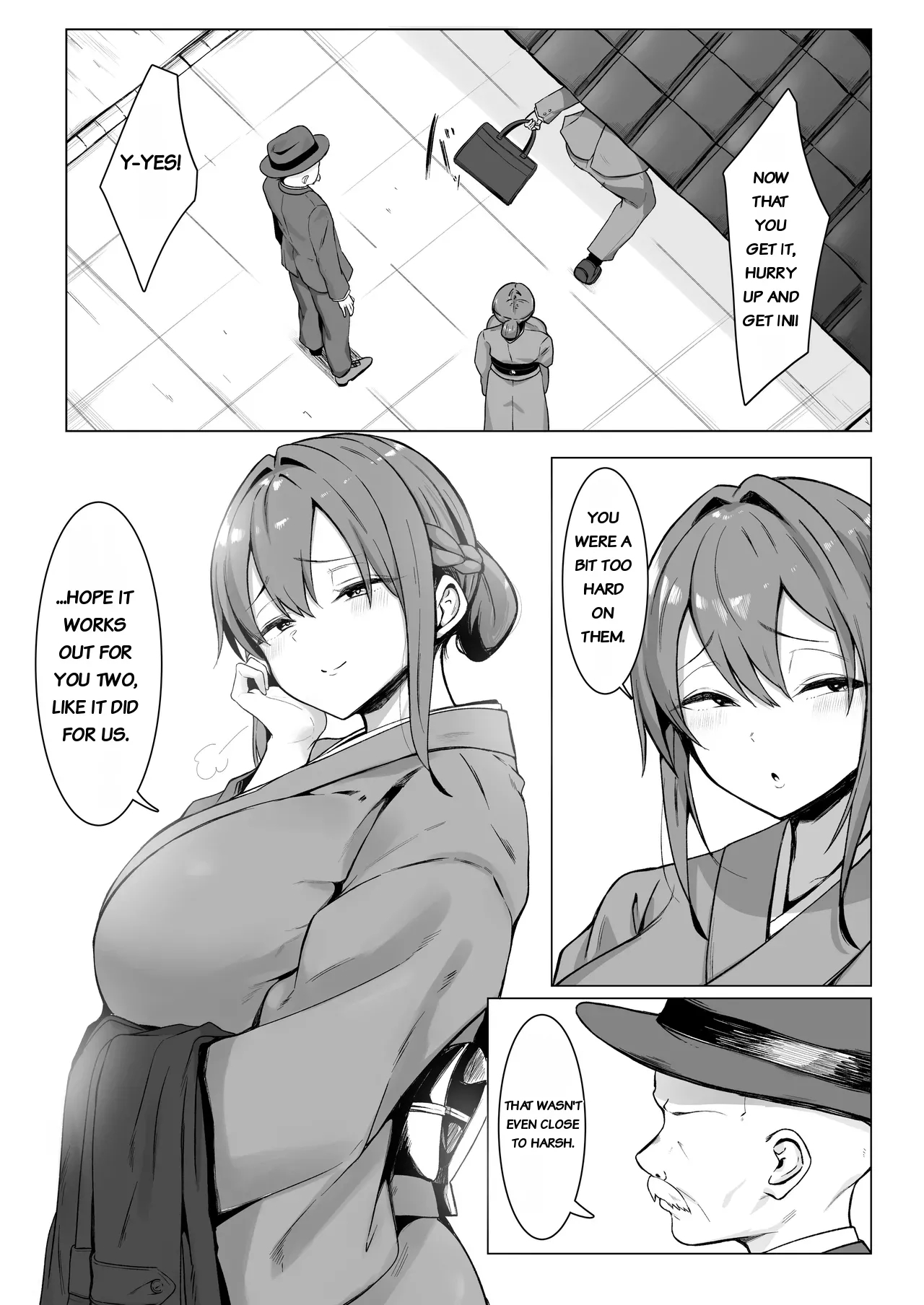 Downer Ninpou Tsuma Wa Teishu Kanpaku Otto Wo Wakara Seru page 46