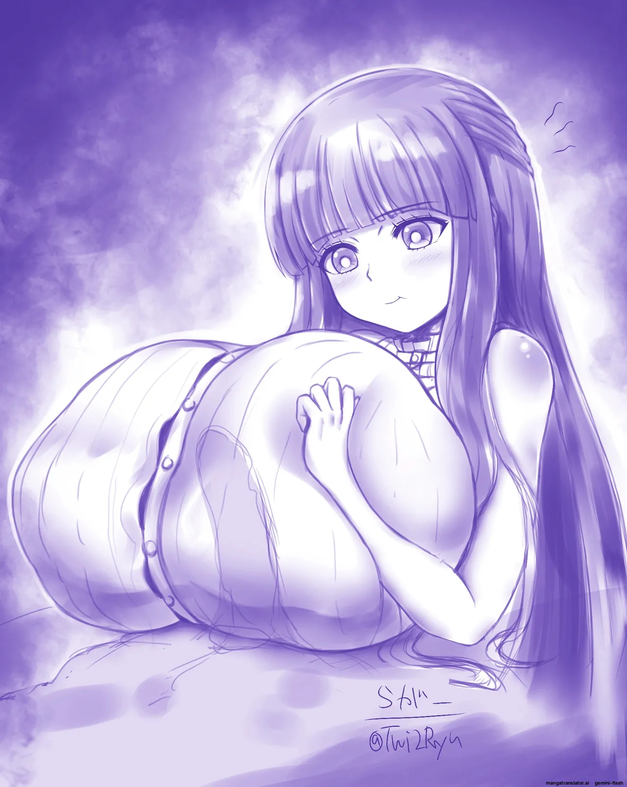 爆乳ポケトレ授乳カフェ page 96