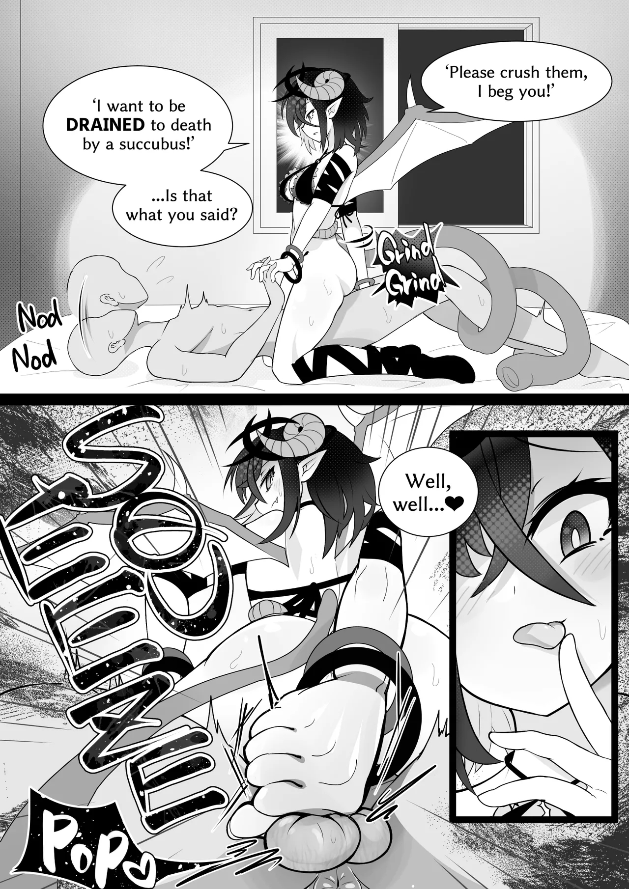 物理意義上把你榨到崩潰的魅魔 page 17