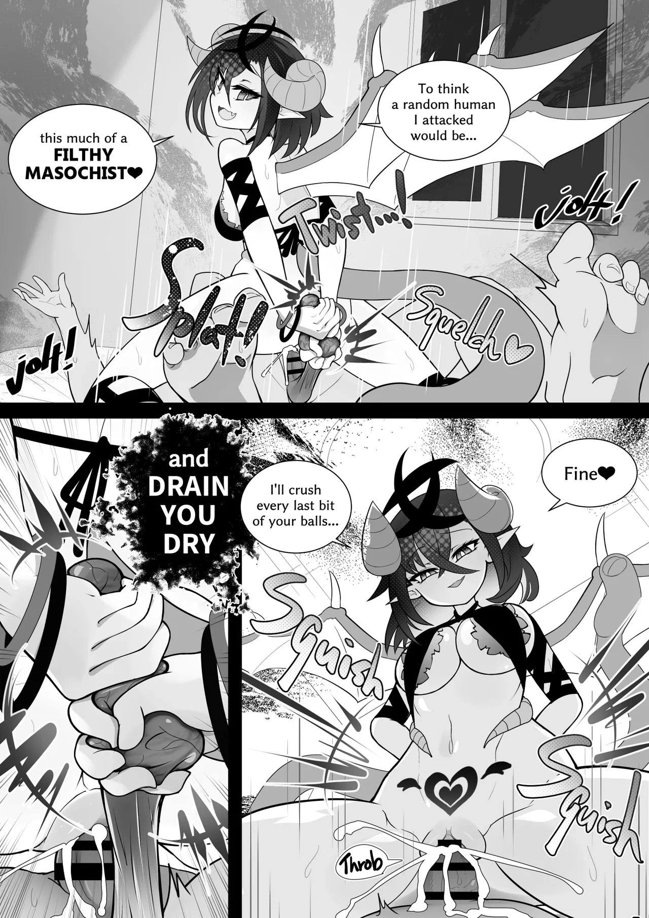 物理意義上把你榨到崩潰的魅魔 page 18