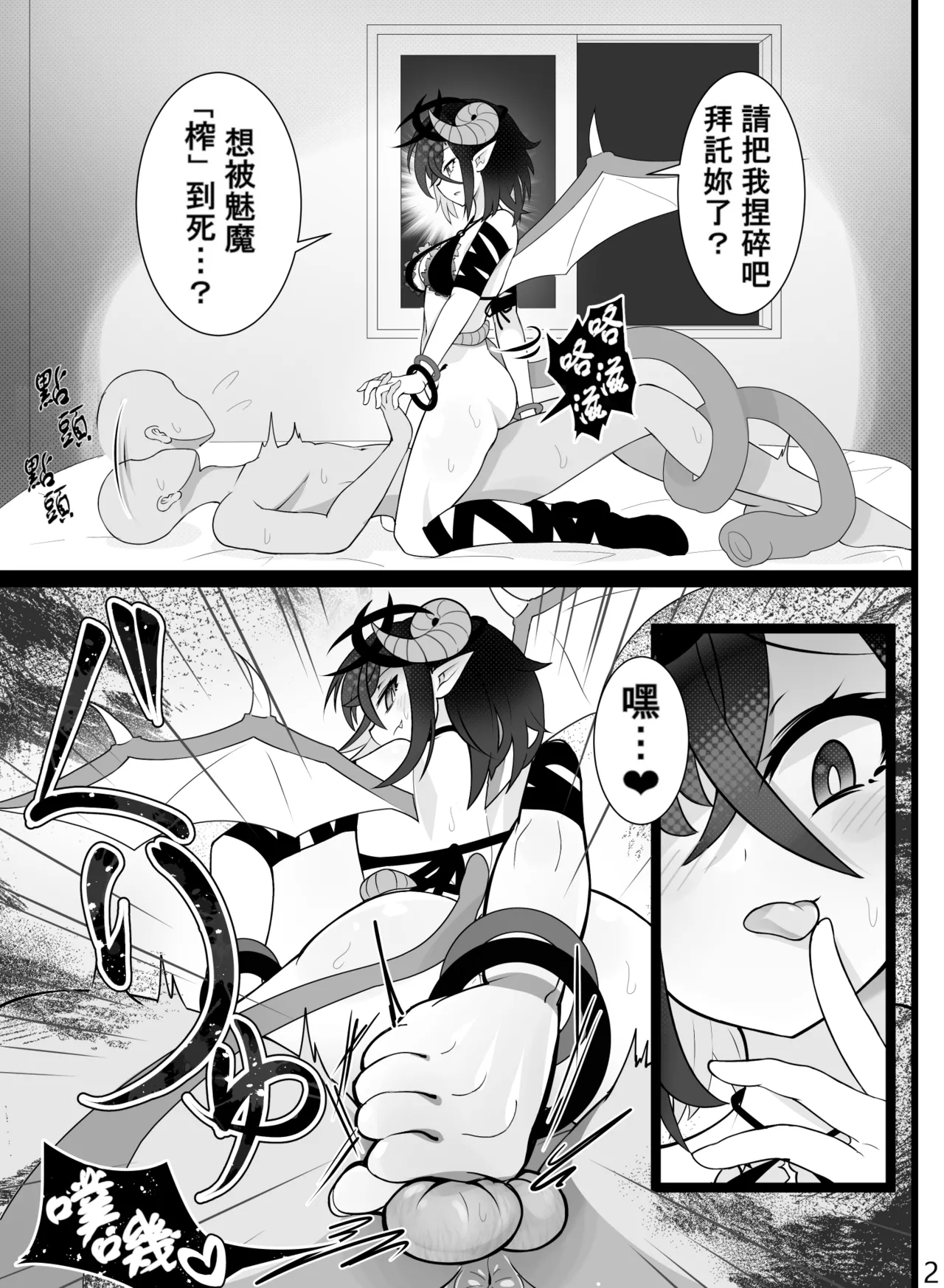 物理意義上把你榨到崩潰的魅魔 page 2