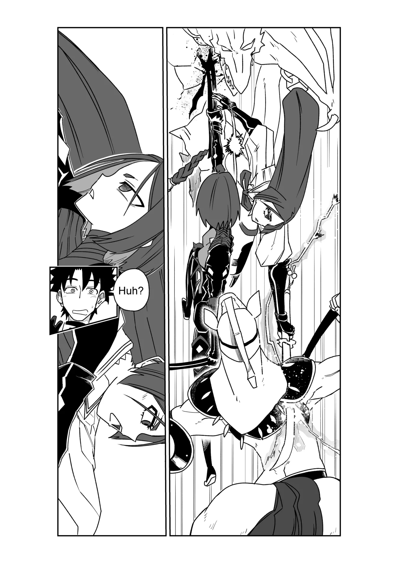 頼光ママと丑御前さんが競い合うお話 page 38