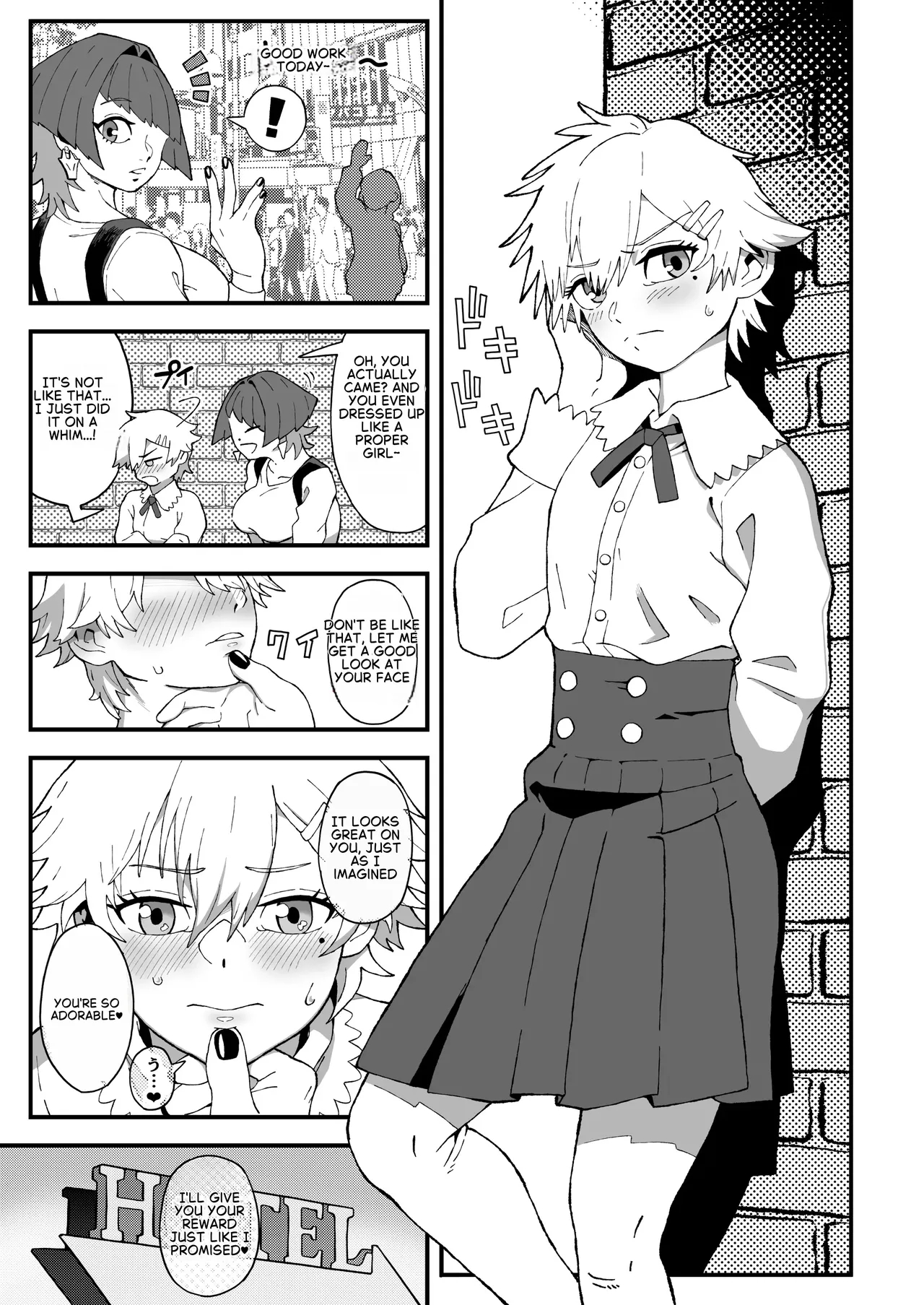 Failed Off-pako! How I Ended Up As A Futanari Manga Artist's Girlfriend page 10