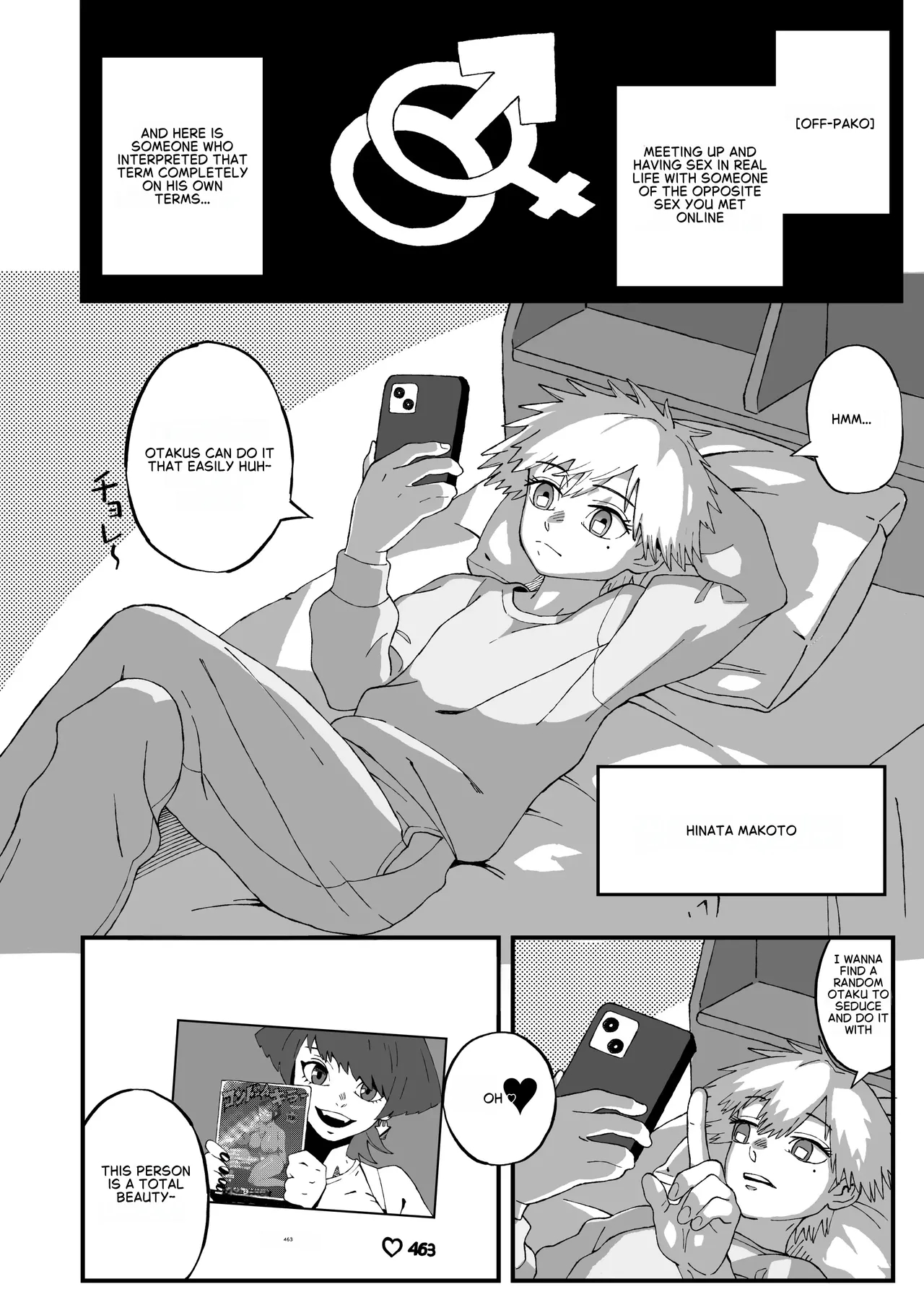 Failed Off-pako! How I Ended Up As A Futanari Manga Artist's Girlfriend page 3