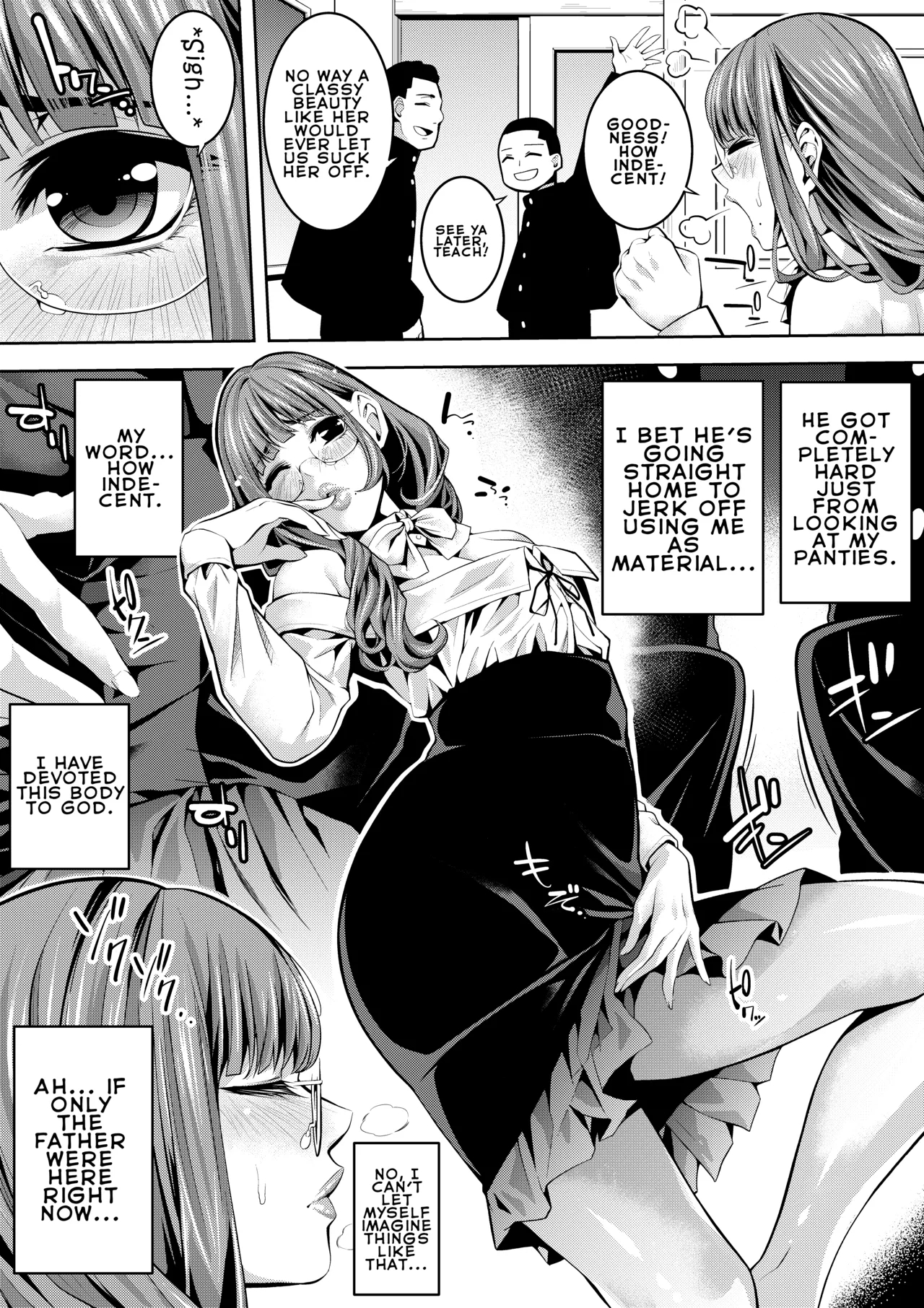 Femboy Teacher Goes To A Love Hotel With A Playboy Coworker page 4