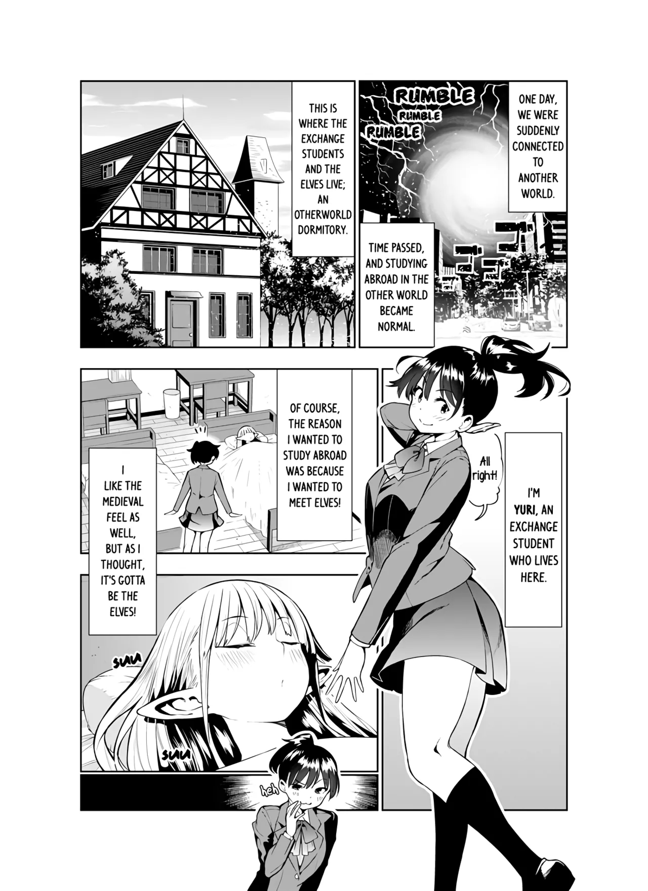 Futanari No Elf Ongoing page 6