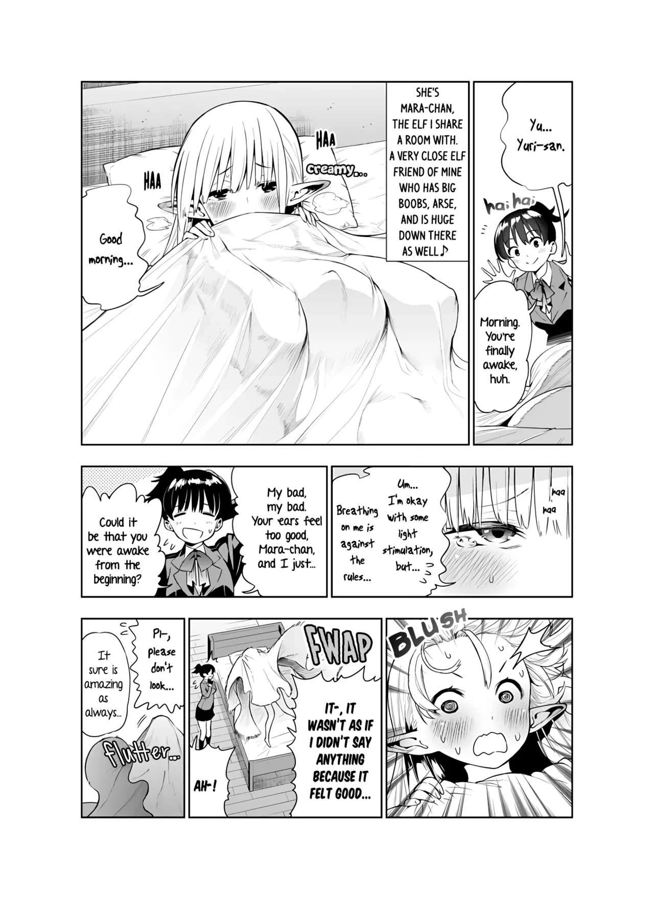 Futanari No Elf Ongoing page 8