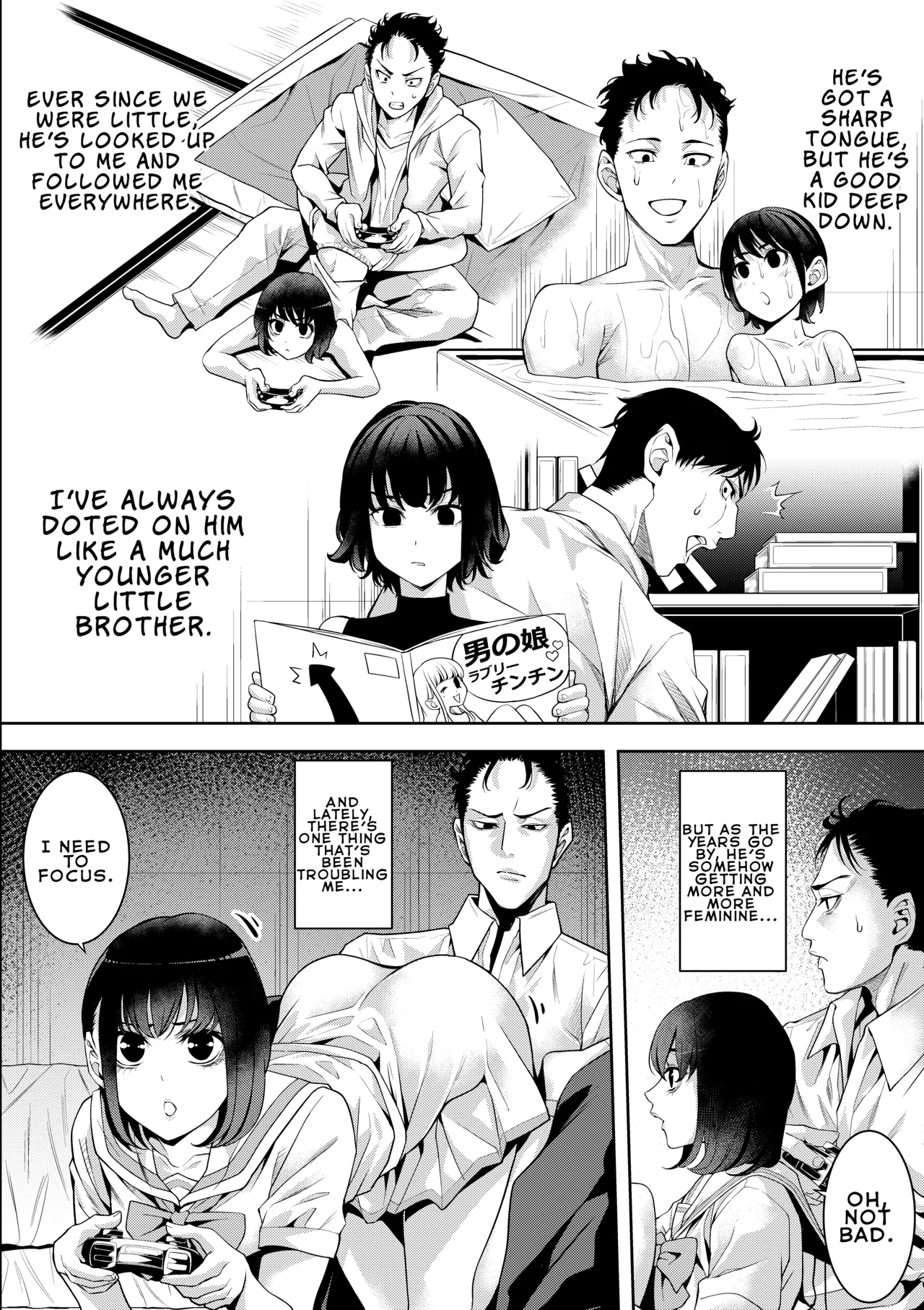 Gamer Boy And Dick Play page 3