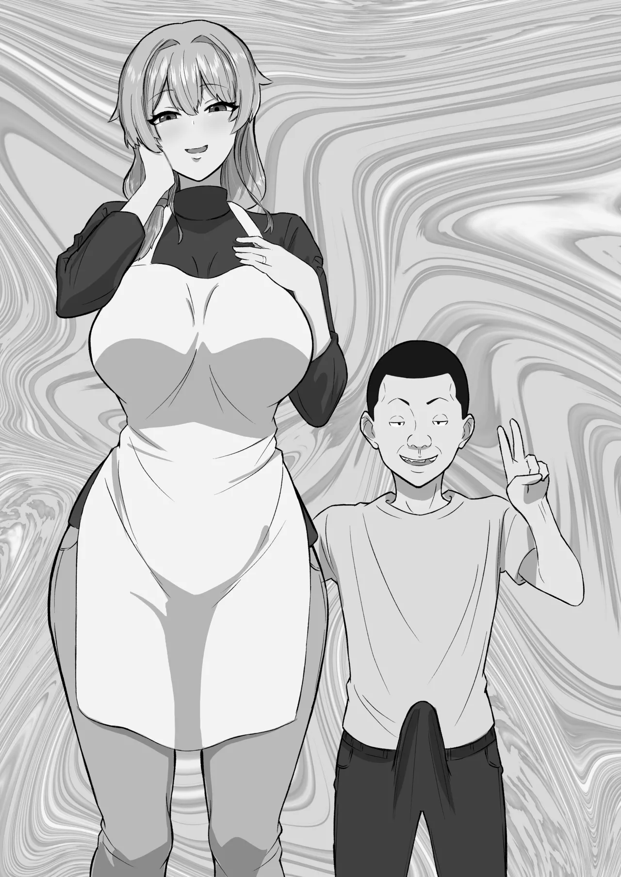 Gentle Mom Gets A Reality Rewrite（はーと）sex Ed Ntr With Her Son’s Classmate page 13