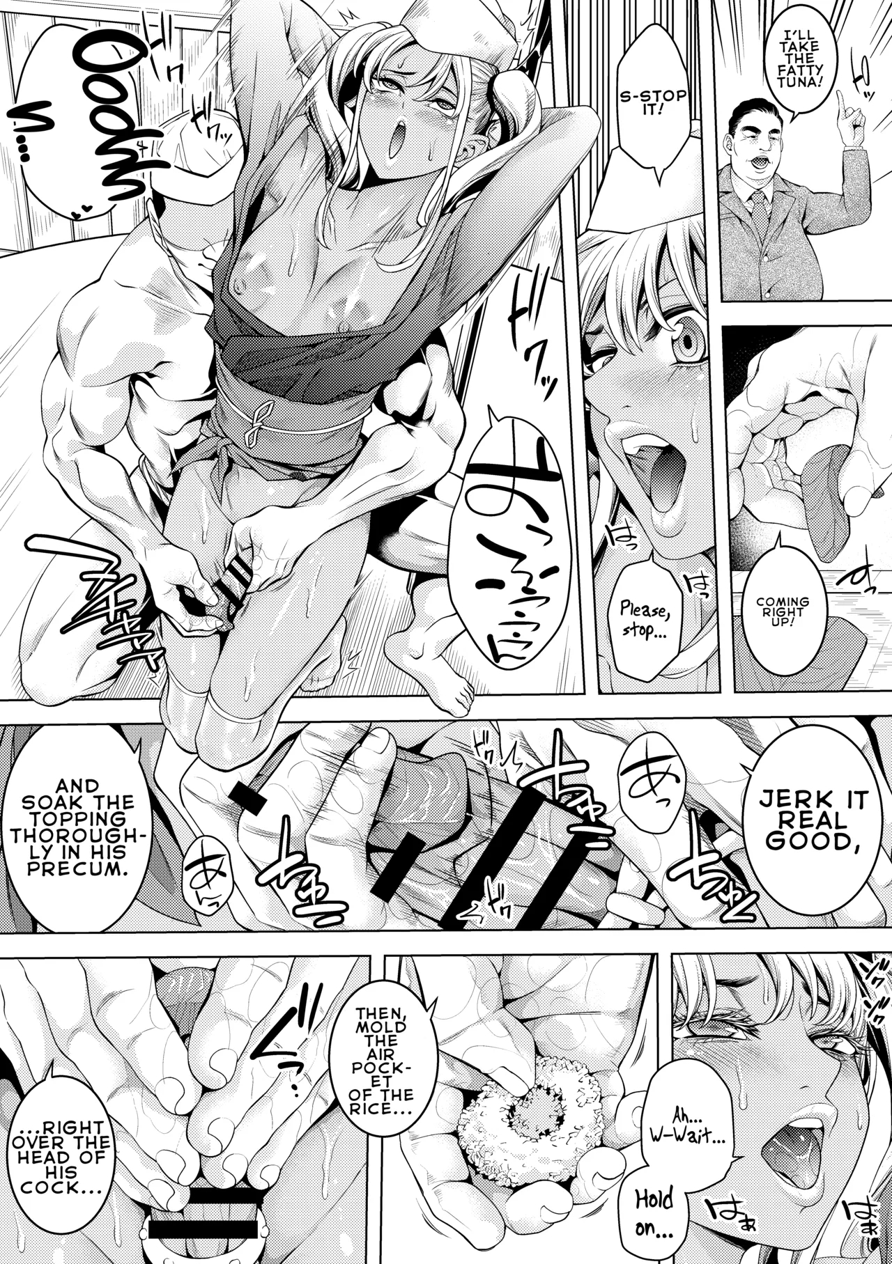 Gyaru Femboy Investigator And Penis Nigiri Sushi page 11