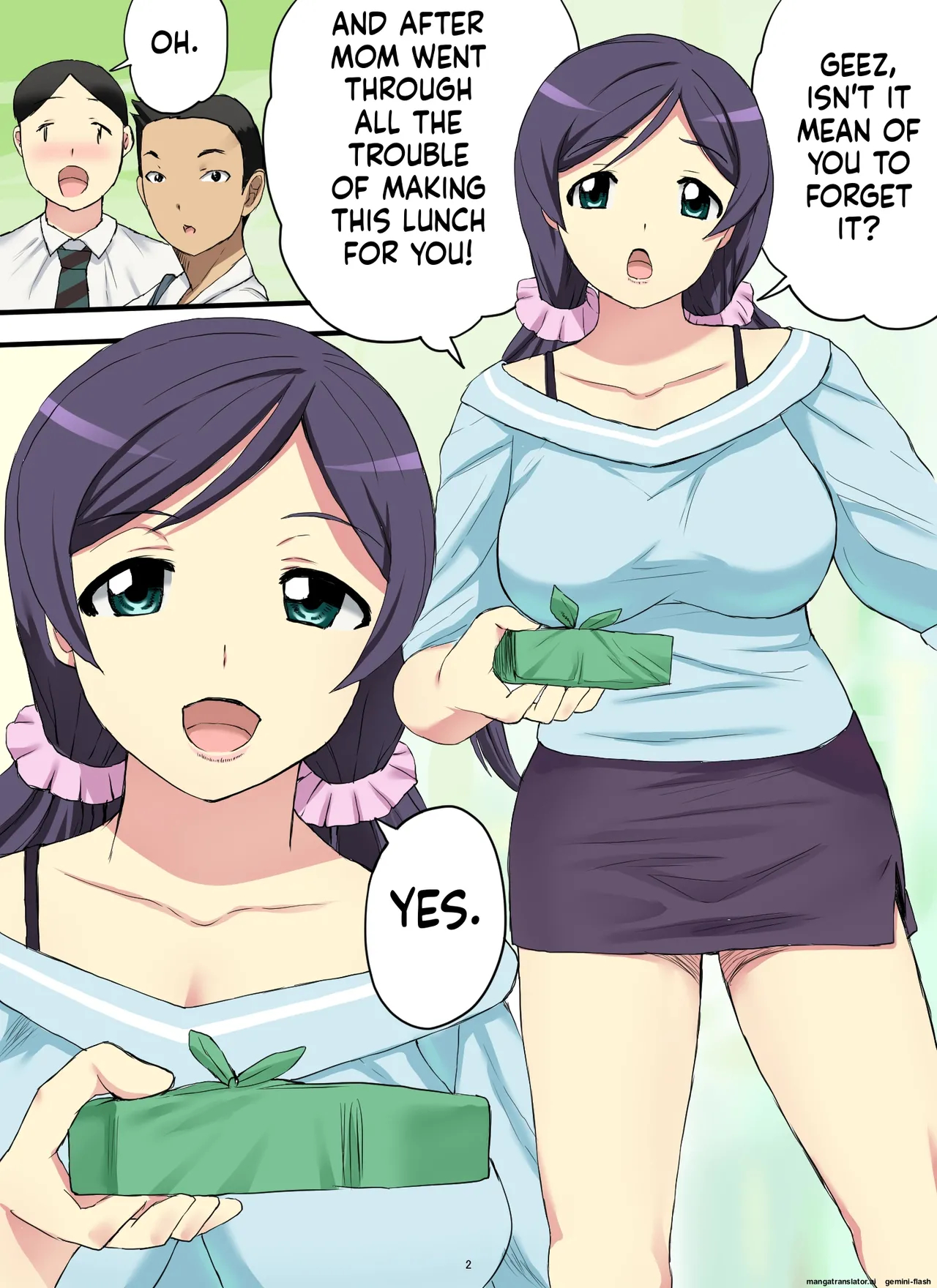 Haha No Himitsu O Shitte page 3
