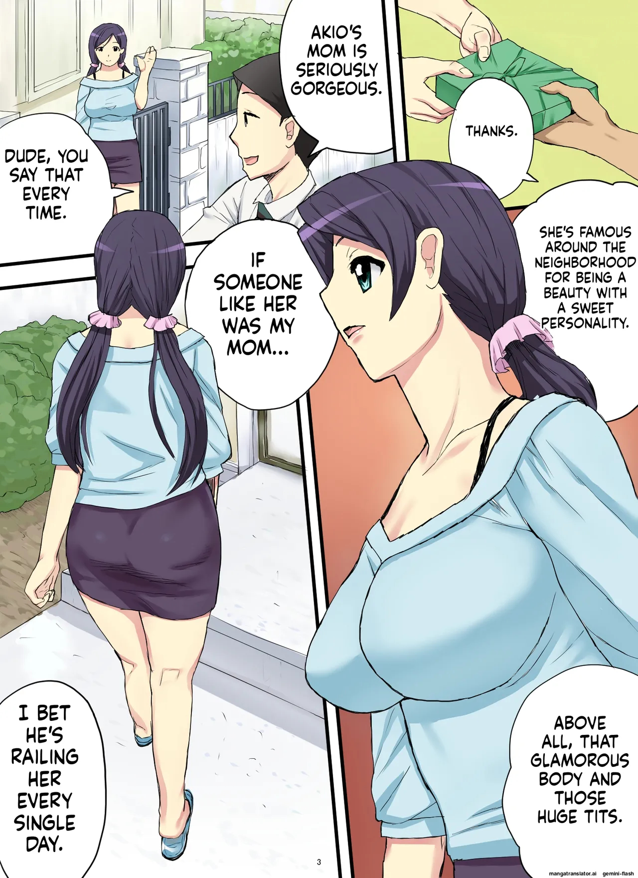 Haha No Himitsu O Shitte page 4