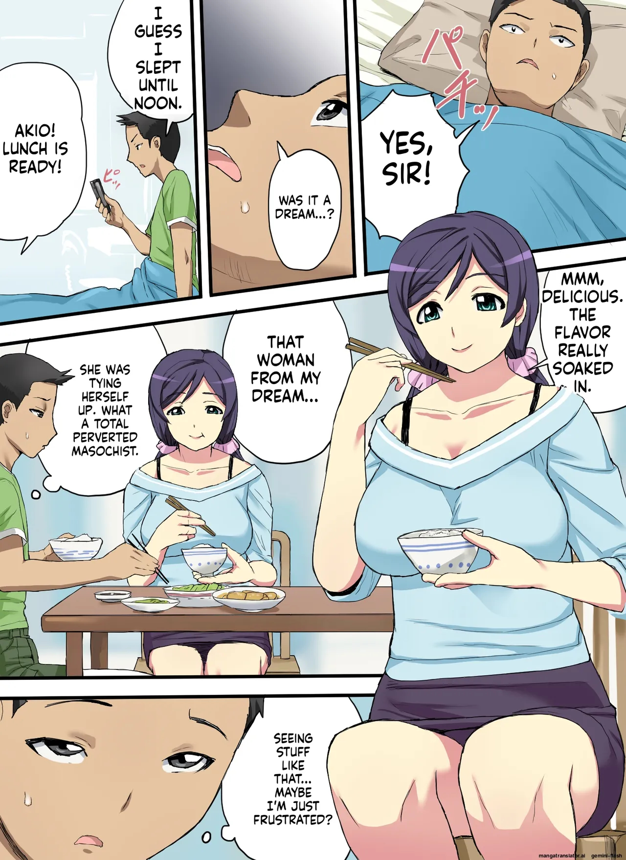 Haha No Himitsu O Shitte page 9