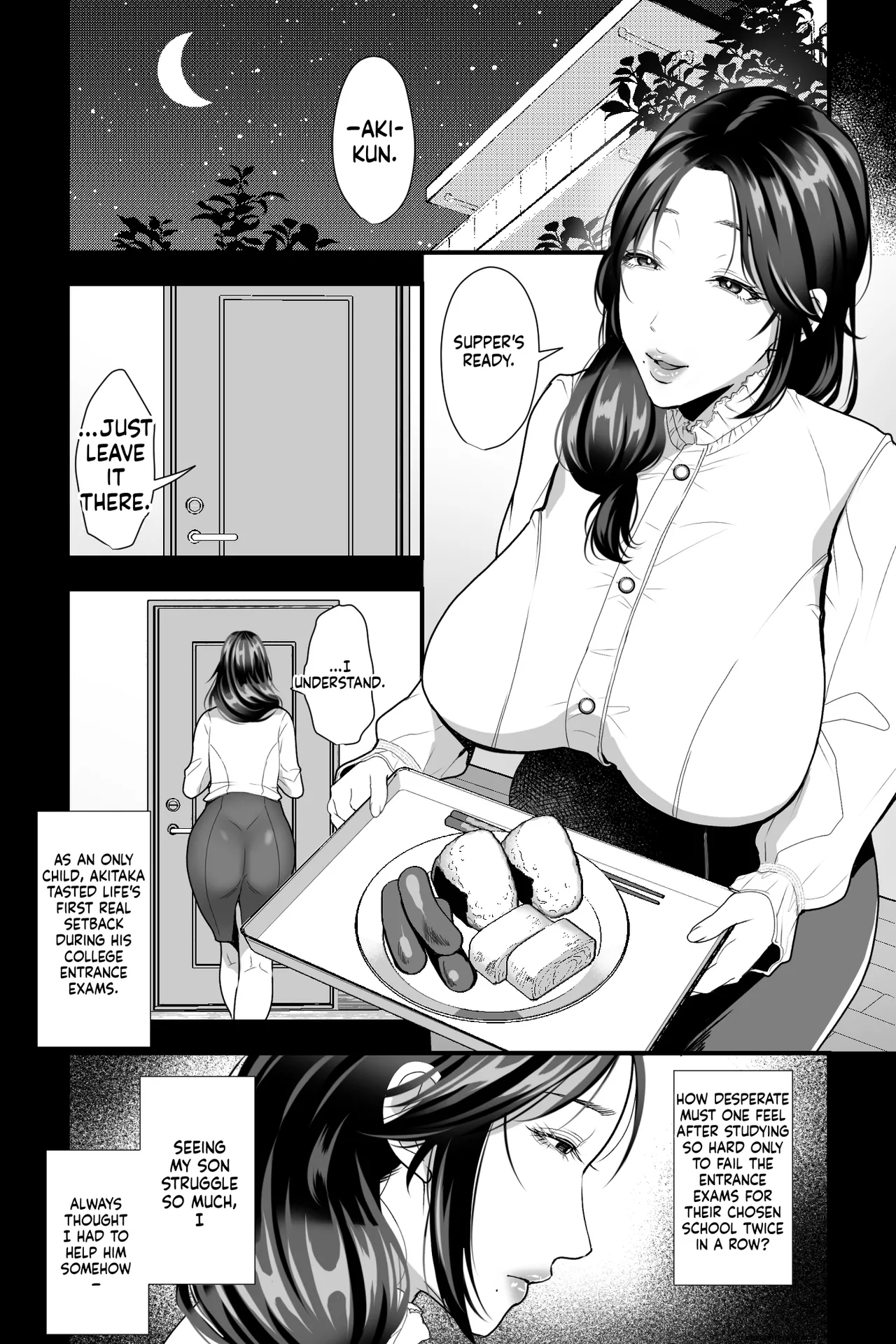 Haha Ochi Nikki ~ureta Jitsubo No Nama Manko O Seishori Benjo Ni Otosu Made page 2