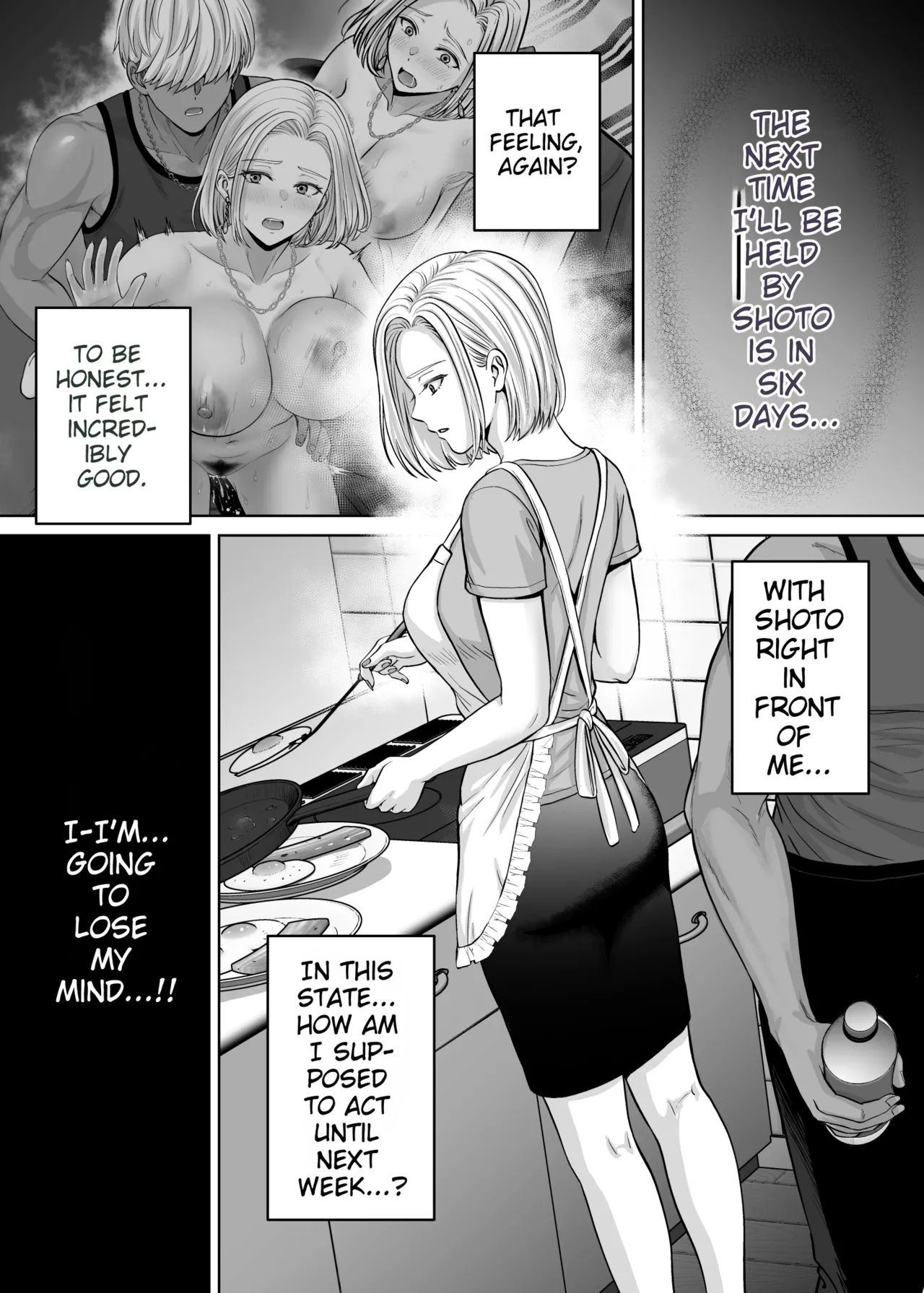 Haha Swapping 4 ~saikon Suru Kaa-chan Ni "2-kai Dake" Tte Onegai Shite Daita Hanashi~ page 112
