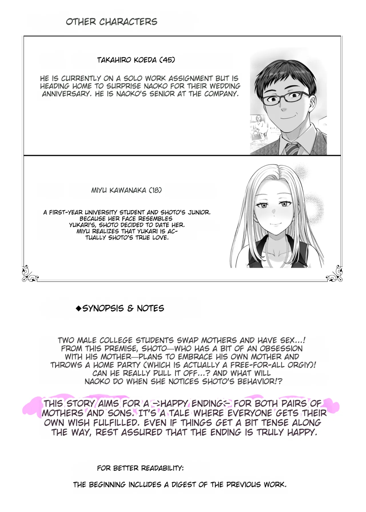 Haha Swapping 4 ~saikon Suru Kaa-chan Ni "2-kai Dake" Tte Onegai Shite Daita Hanashi~ page 3
