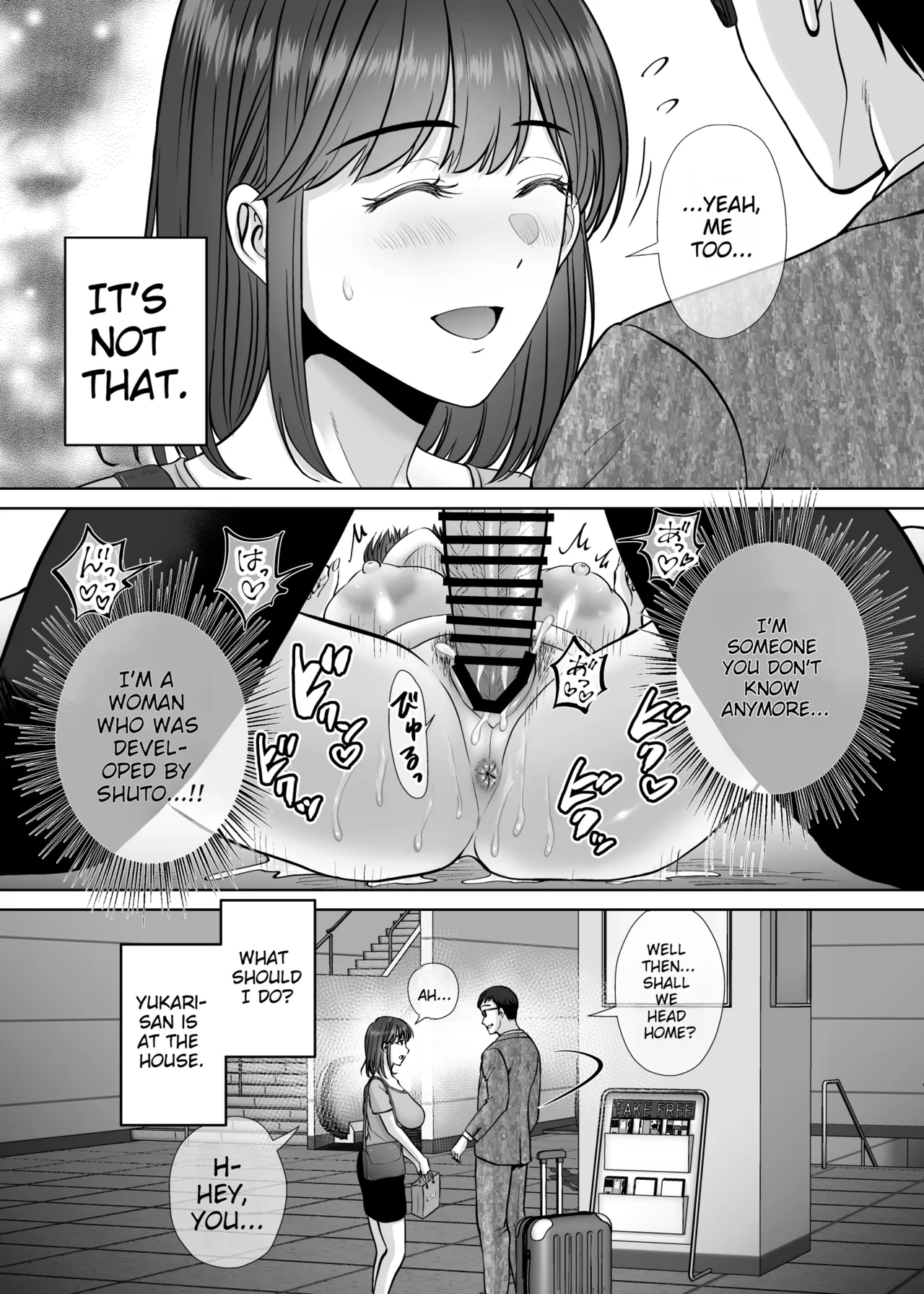 Haha Swapping 4 ~saikon Suru Kaa-chan Ni "2-kai Dake" Tte Onegai Shite Daita Hanashi~ page 38