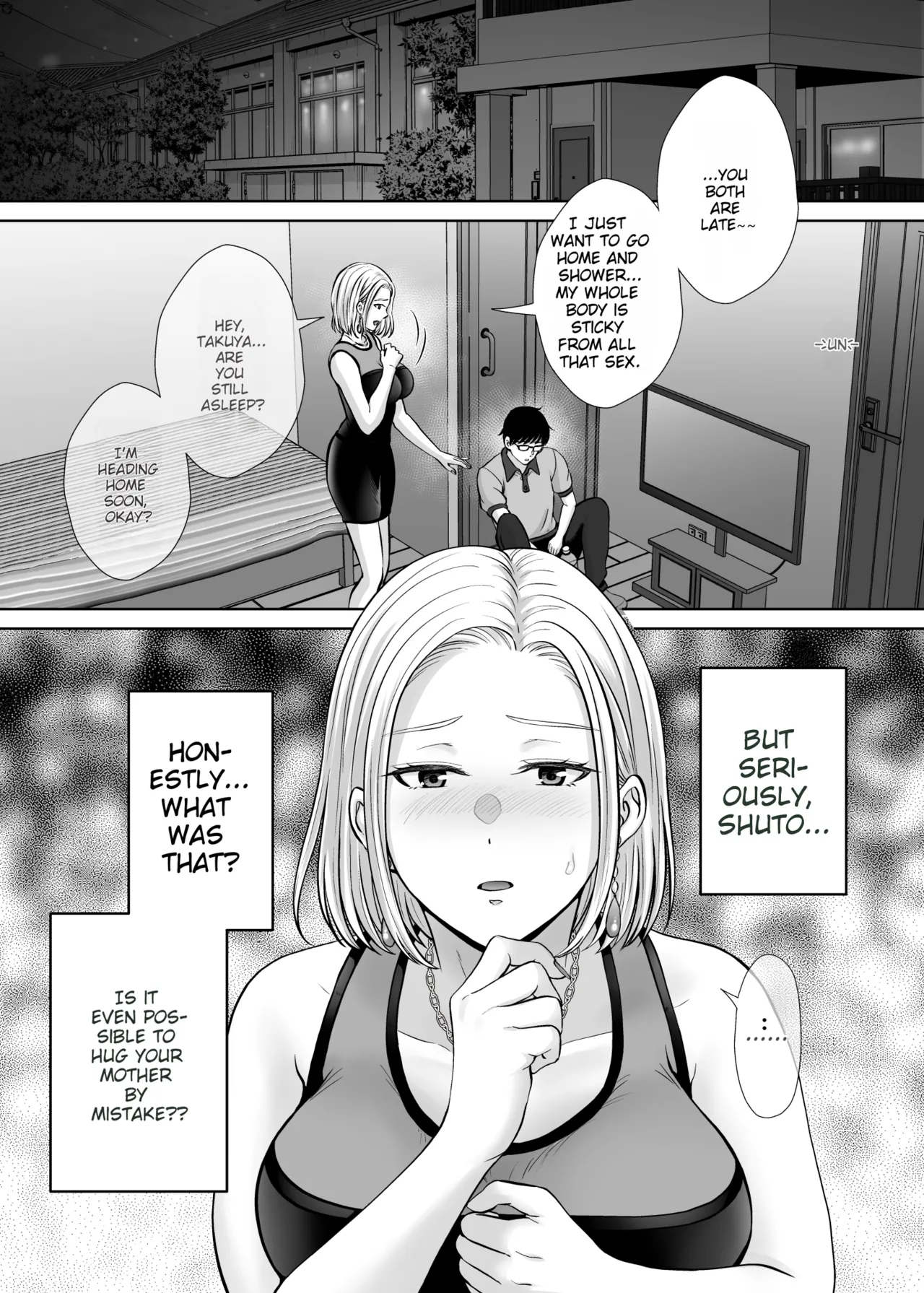 Haha Swapping 4 ~saikon Suru Kaa-chan Ni "2-kai Dake" Tte Onegai Shite Daita Hanashi~ page 40