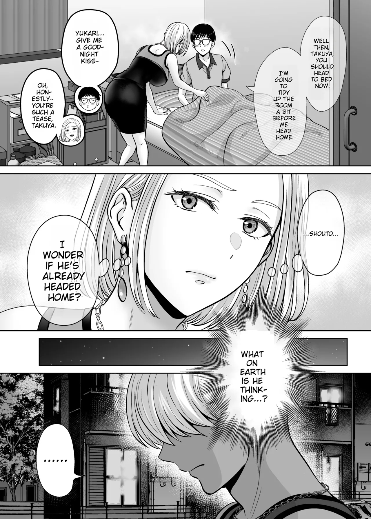 Haha Swapping 4 ~saikon Suru Kaa-chan Ni "2-kai Dake" Tte Onegai Shite Daita Hanashi~ page 42