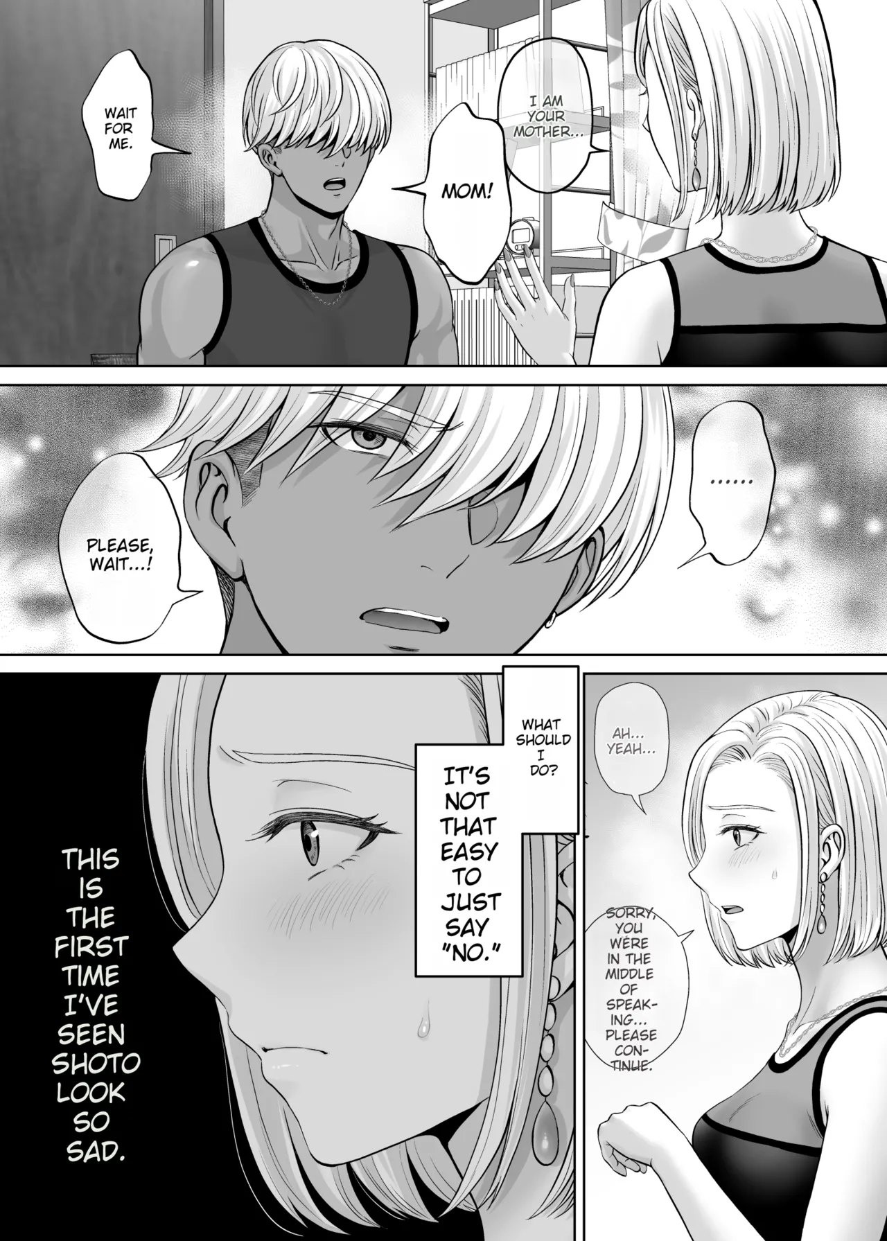 Haha Swapping 4 ~saikon Suru Kaa-chan Ni "2-kai Dake" Tte Onegai Shite Daita Hanashi~ page 74