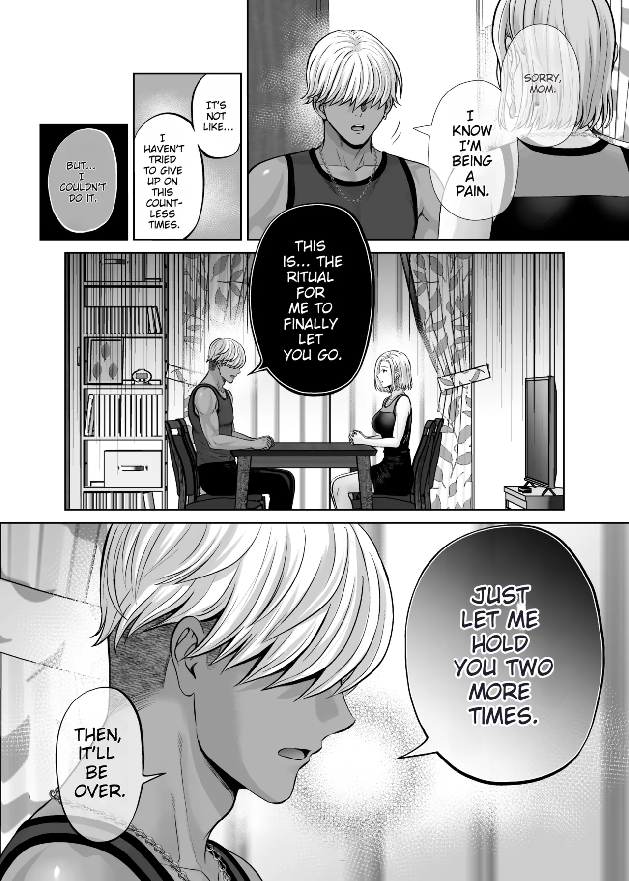 Haha Swapping 4 ~saikon Suru Kaa-chan Ni "2-kai Dake" Tte Onegai Shite Daita Hanashi~ page 75