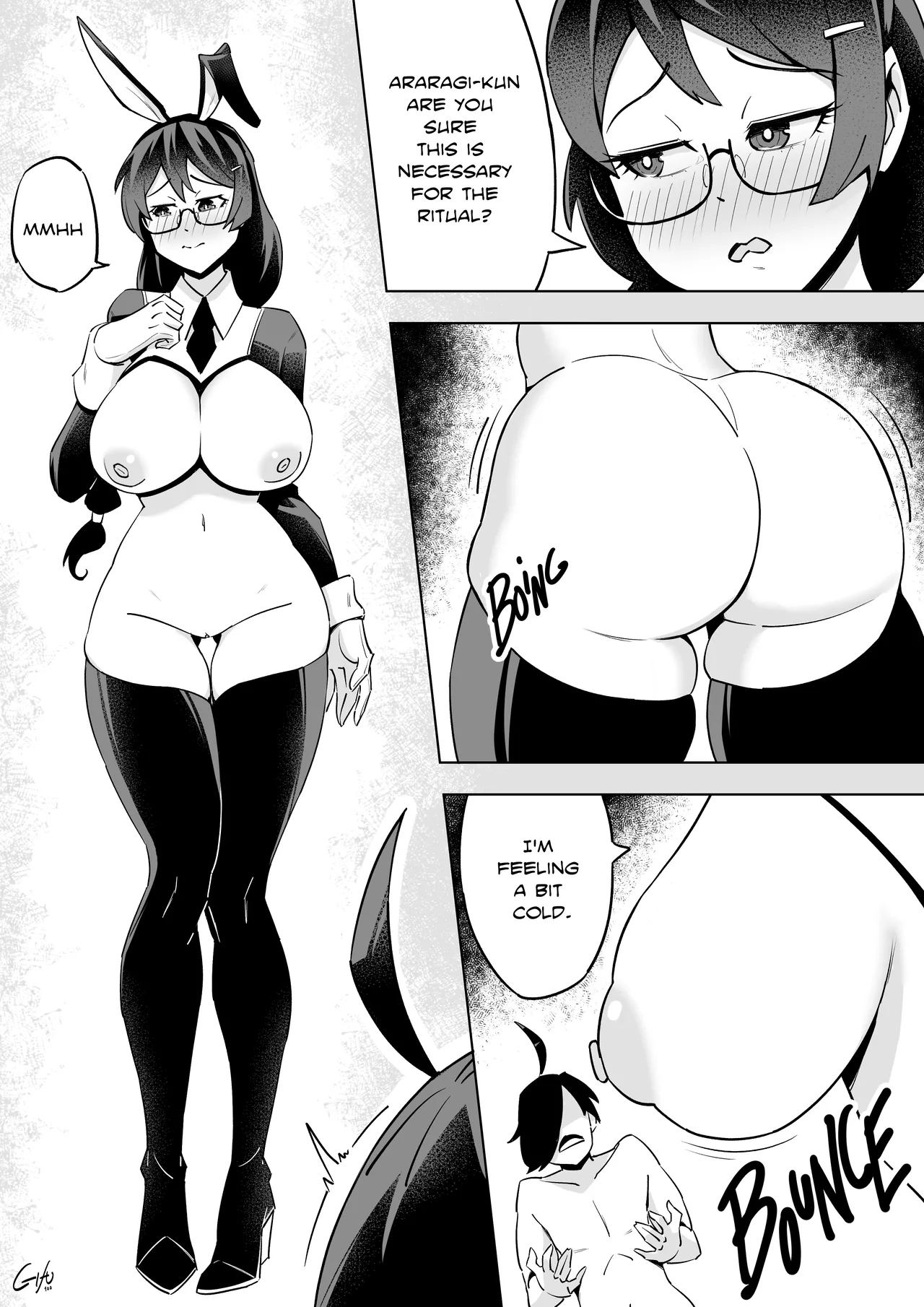 Hanekawa's Ritual page 1