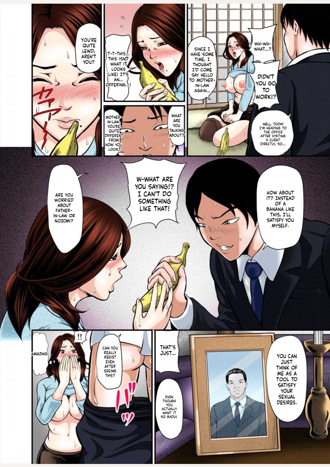 Having Sex With My Mother-in-law Every Night! Daughter, Son-in-law, Banana, And You page 14