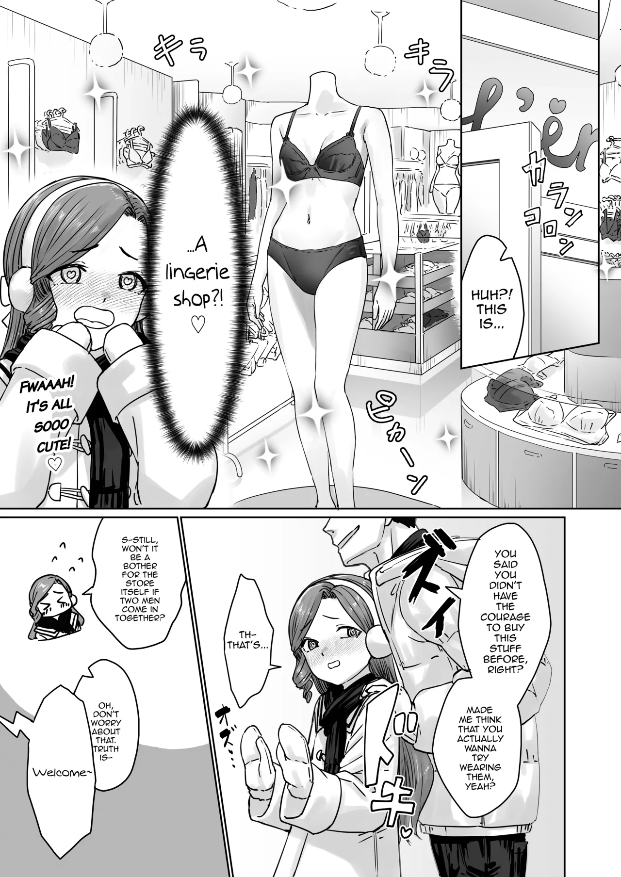 Hentai Otokonoko No Dokidoki Lingerie Shopping - Lingerie Shopping Of Hentai Otokonoko page 16