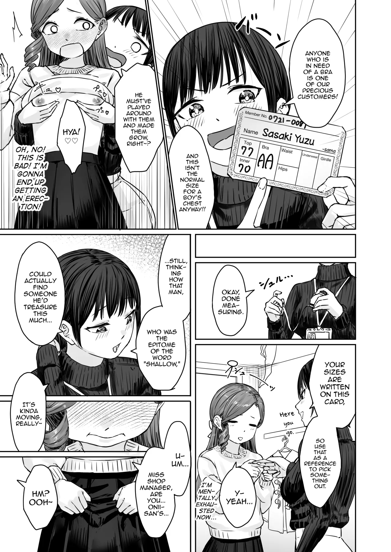 Hentai Otokonoko No Dokidoki Lingerie Shopping - Lingerie Shopping Of Hentai Otokonoko page 20