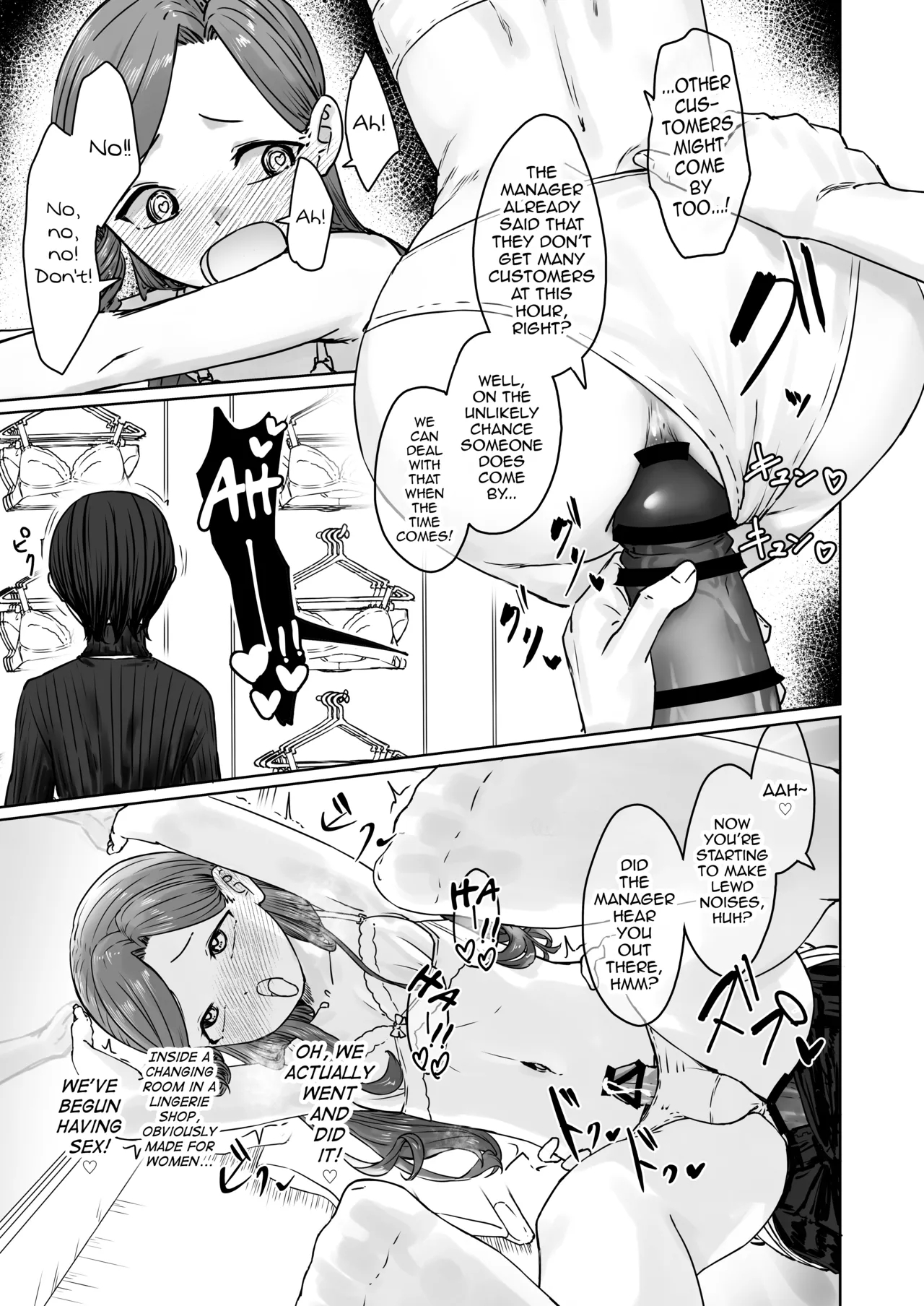 Hentai Otokonoko No Dokidoki Lingerie Shopping - Lingerie Shopping Of Hentai Otokonoko page 28