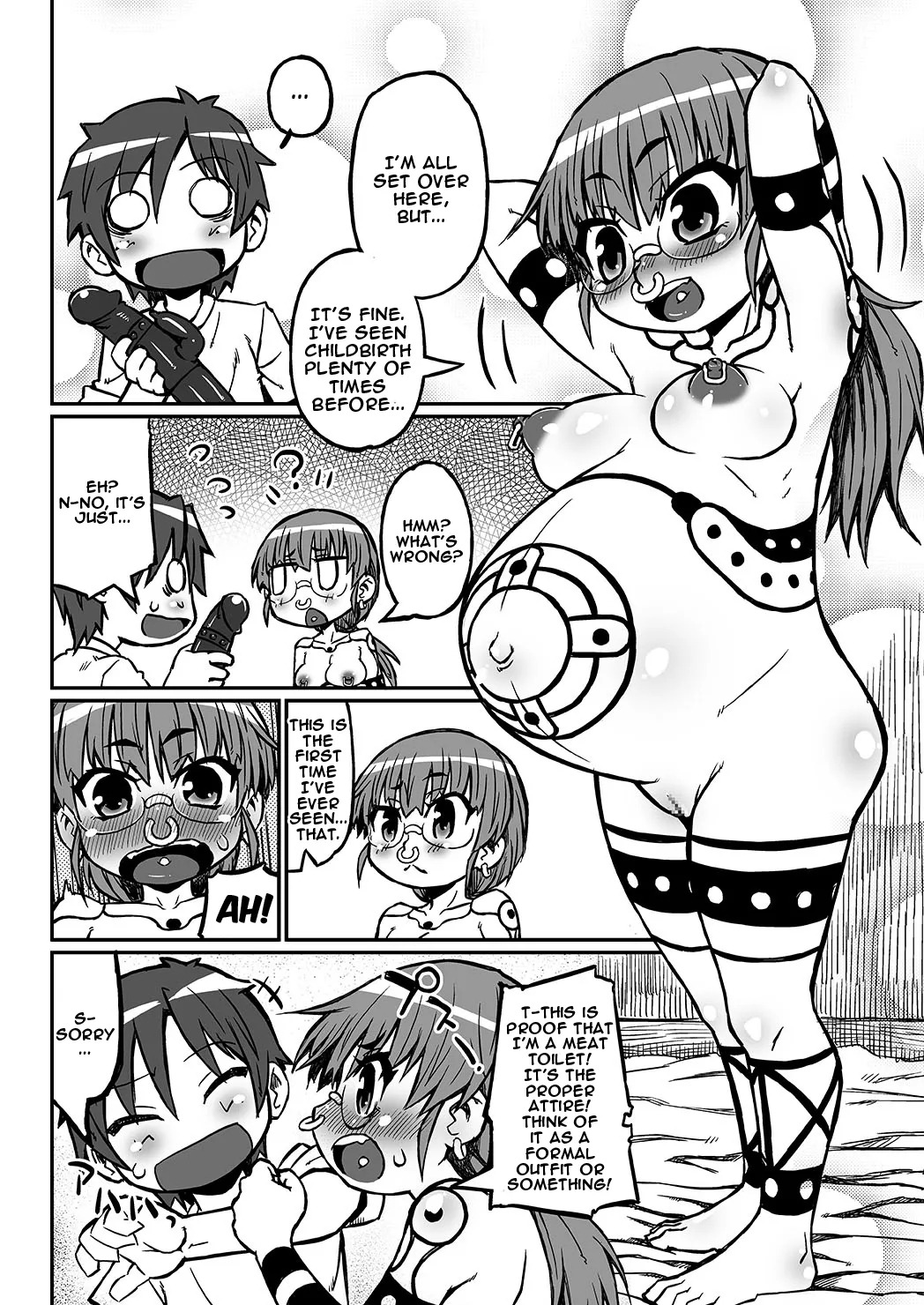 Her Belly Is Huge!! Pregnant Risa’s Delivery page 15