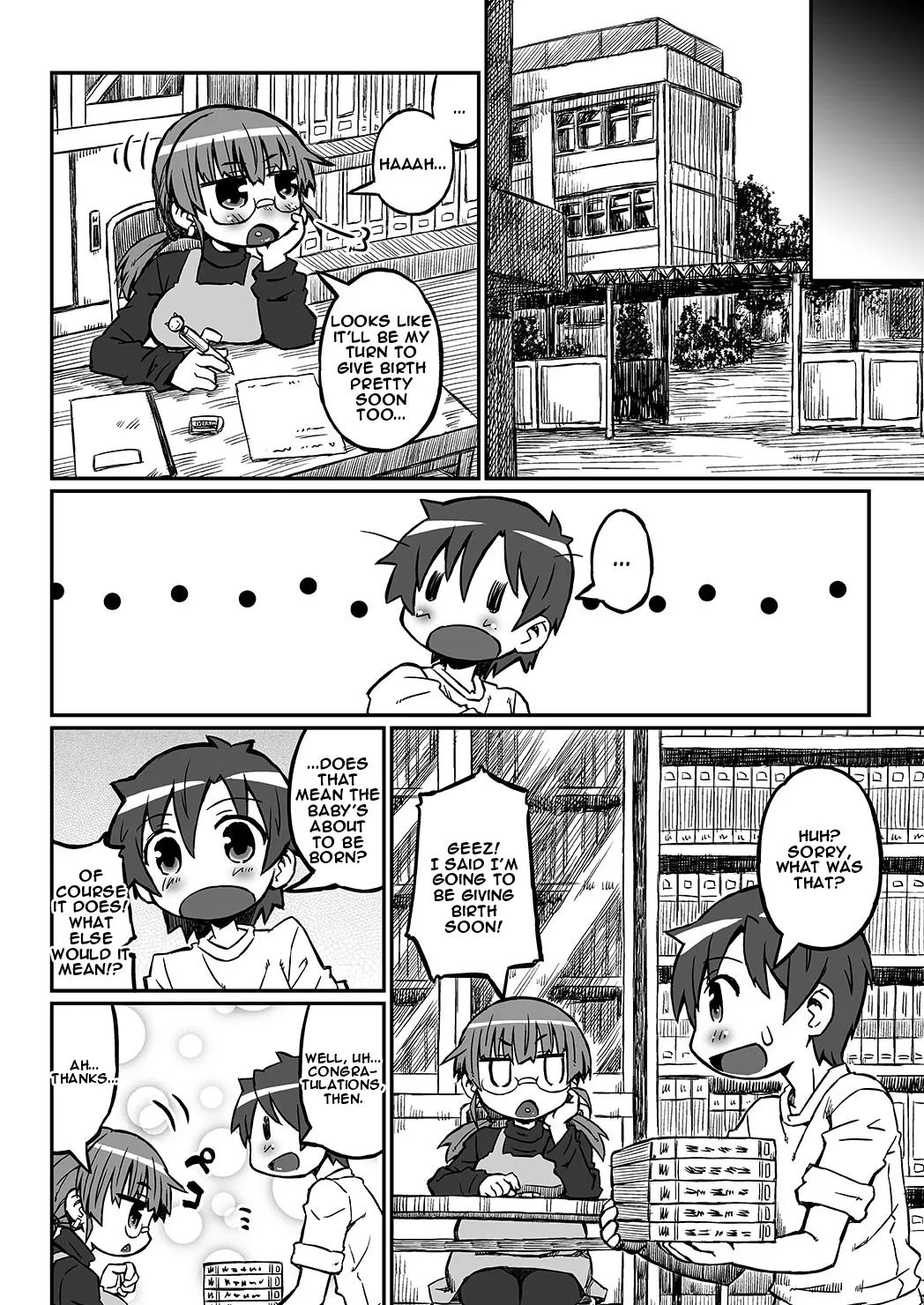 Her Belly Is Huge!! Pregnant Risa’s Delivery page 9