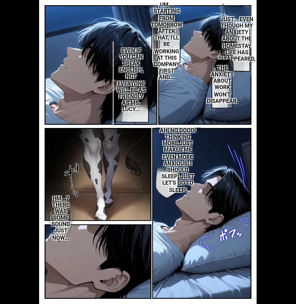 Home Stay Sakino Bakunyuu Blonde Bijyouni Mesuushi Cosde Yuwakusarete Ittchalove Tanetsuke Seikatsu 1-2 + Kakioroshi Epilogue page 12
