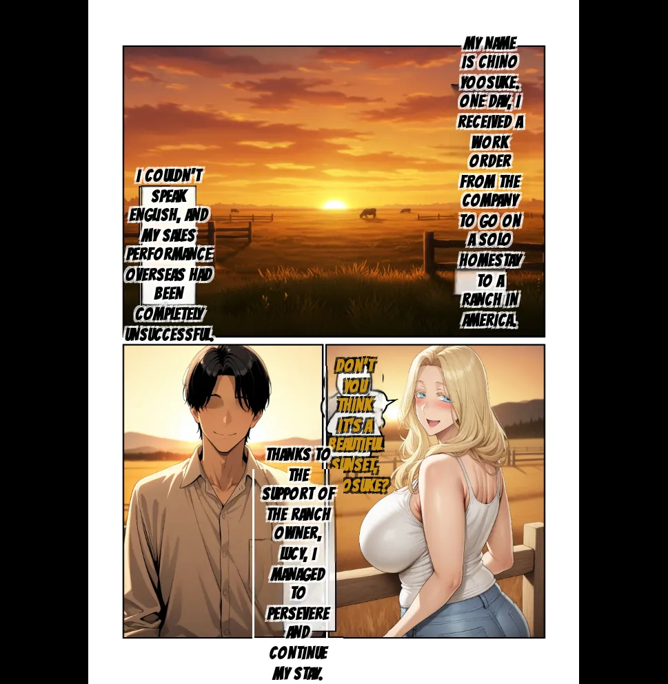 Home Stay Sakino Bakunyuu Blonde Bijyouni Mesuushi Cosde Yuwakusarete Ittchalove Tanetsuke Seikatsu 1-2 + Kakioroshi Epilogue page 122
