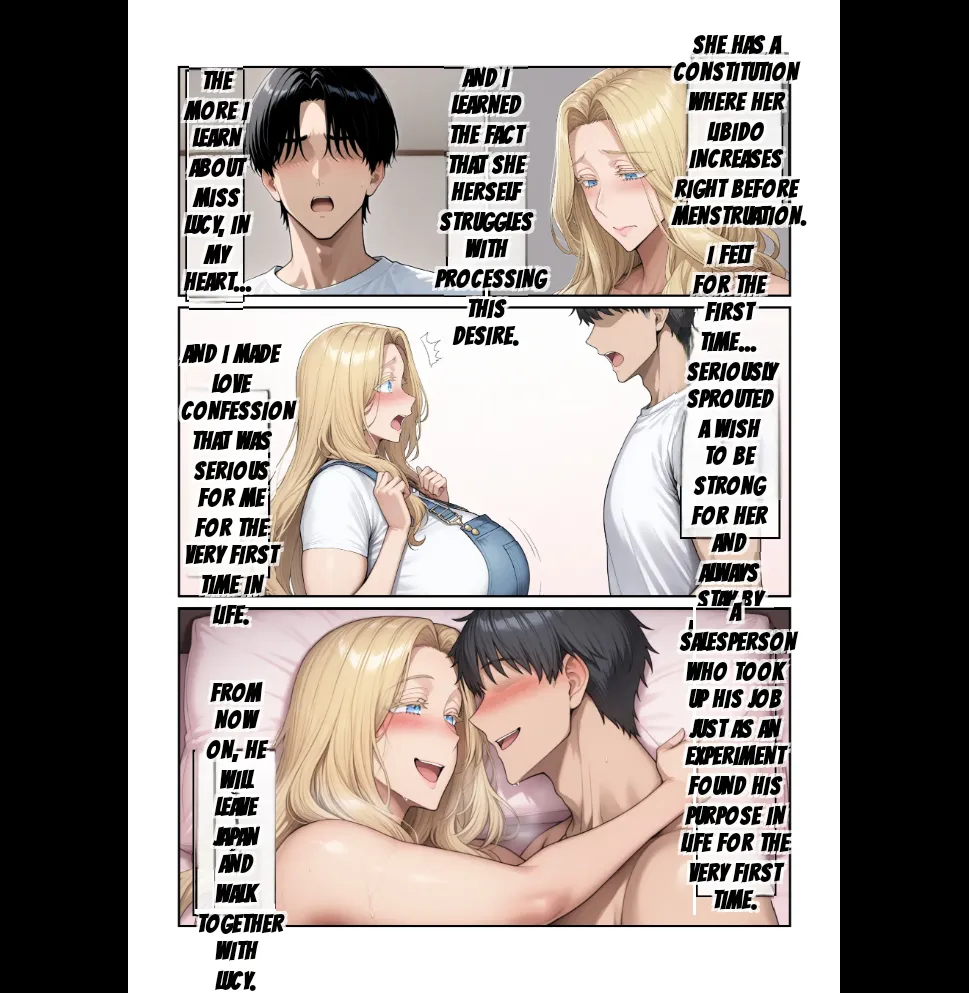 Home Stay Sakino Bakunyuu Blonde Bijyouni Mesuushi Cosde Yuwakusarete Ittchalove Tanetsuke Seikatsu 1-2 + Kakioroshi Epilogue page 123